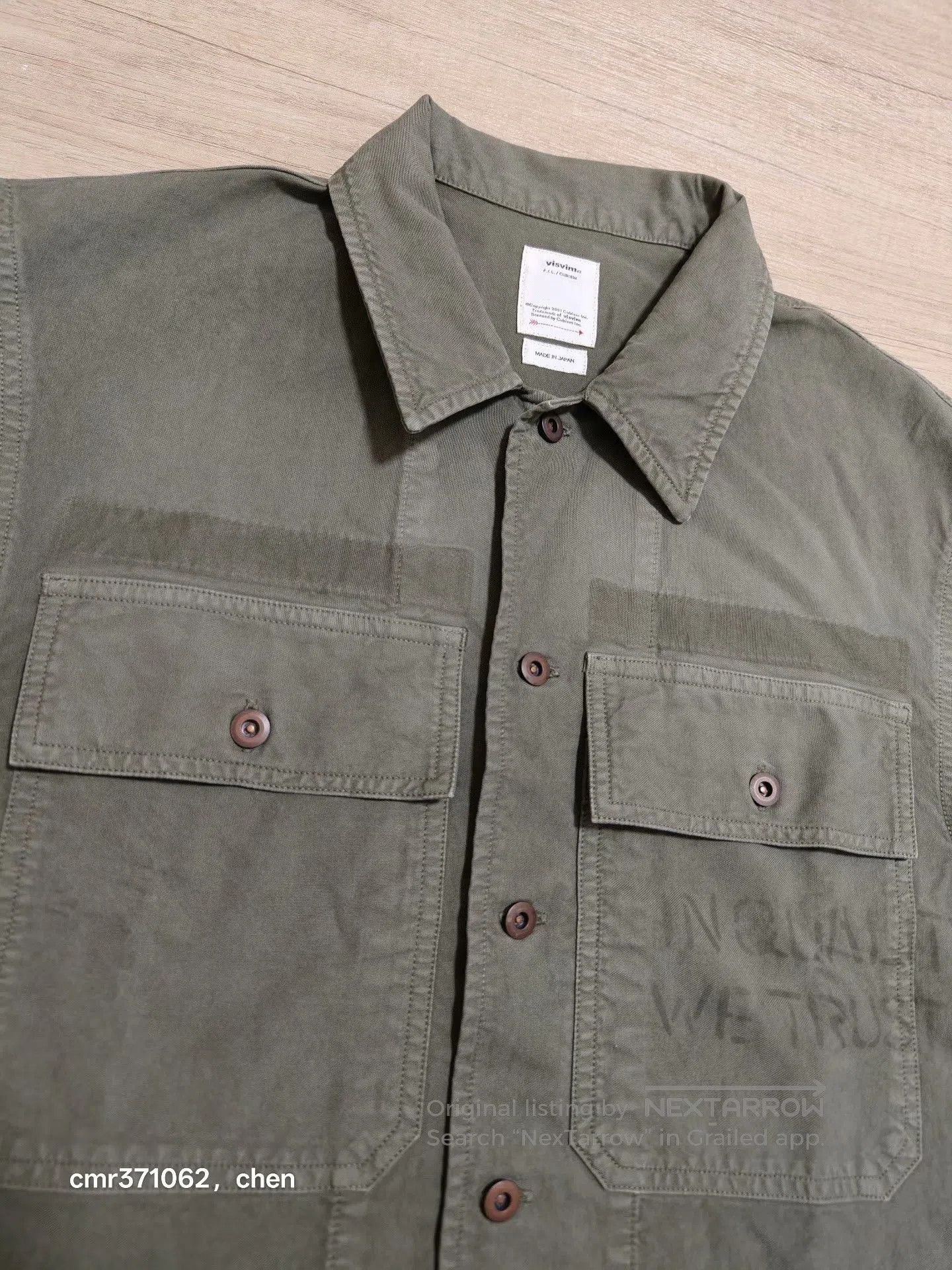 Visvim VISVIM 22SS CARDWELL SHIRT L/S. Size US L / EU 52-54 / 3 - 4 Thumbnail