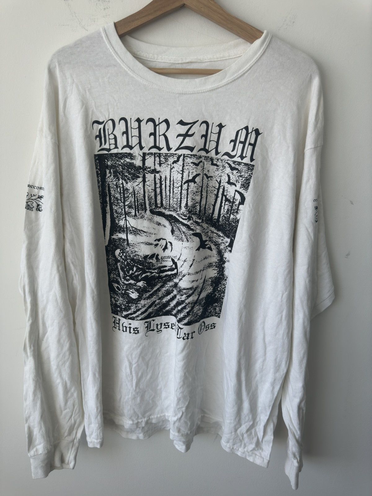 Band Tees × Vintage OG Burzum Long Sleeve Tee Size US XL / EU 56 / 4 - 1 Thumbnail