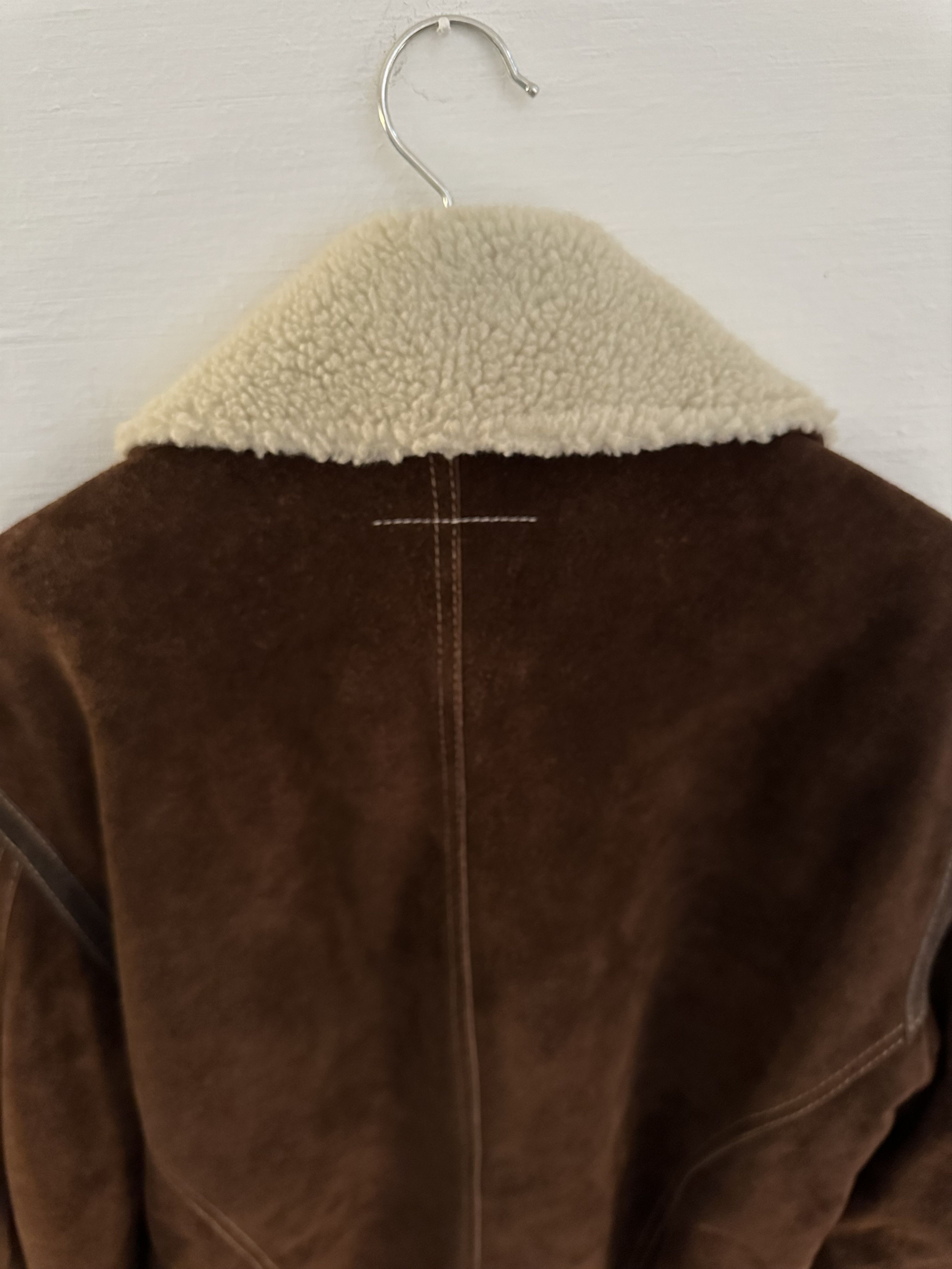 MM6 MM6 Leather Jacket, brown, IT 42 Size M / US 6-8 / IT 42-44 - 6 Thumbnail