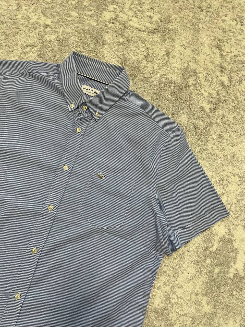 Lacoste Lacoste Shirt Men Short Sleeve Button Front Casual Woven M Size US M / EU 48-50 / 2 - 4 Thumbnail