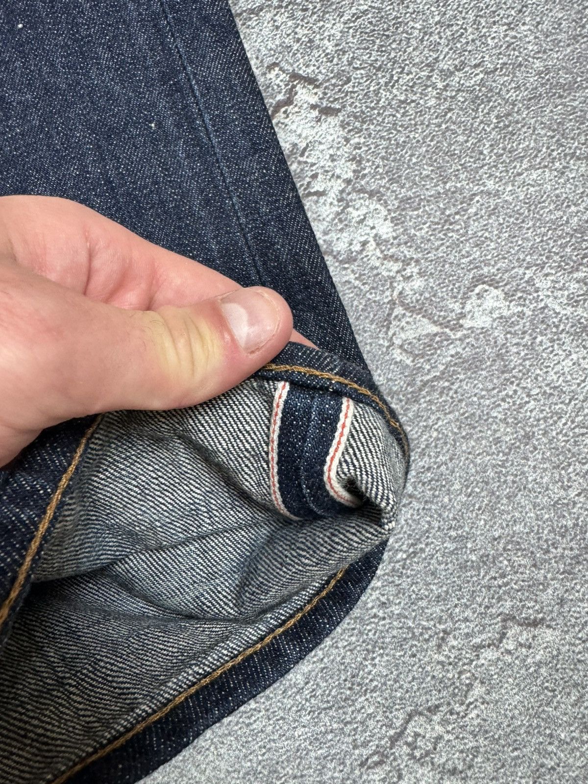 Edwin Edwin Selvedge Straight Fit 2000s Casuals Size 33 Japan Size US 33 - 4 Thumbnail