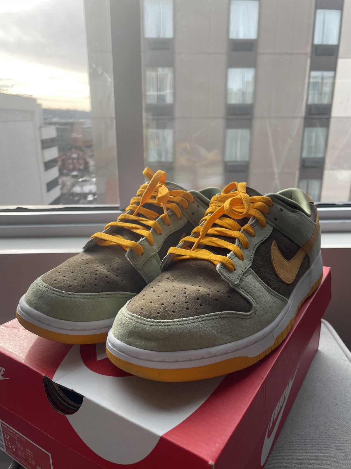 Nike Nike Dunk Low 'Dusty Olive’ Size US 12 / EU 45 - 1 Thumbnail
