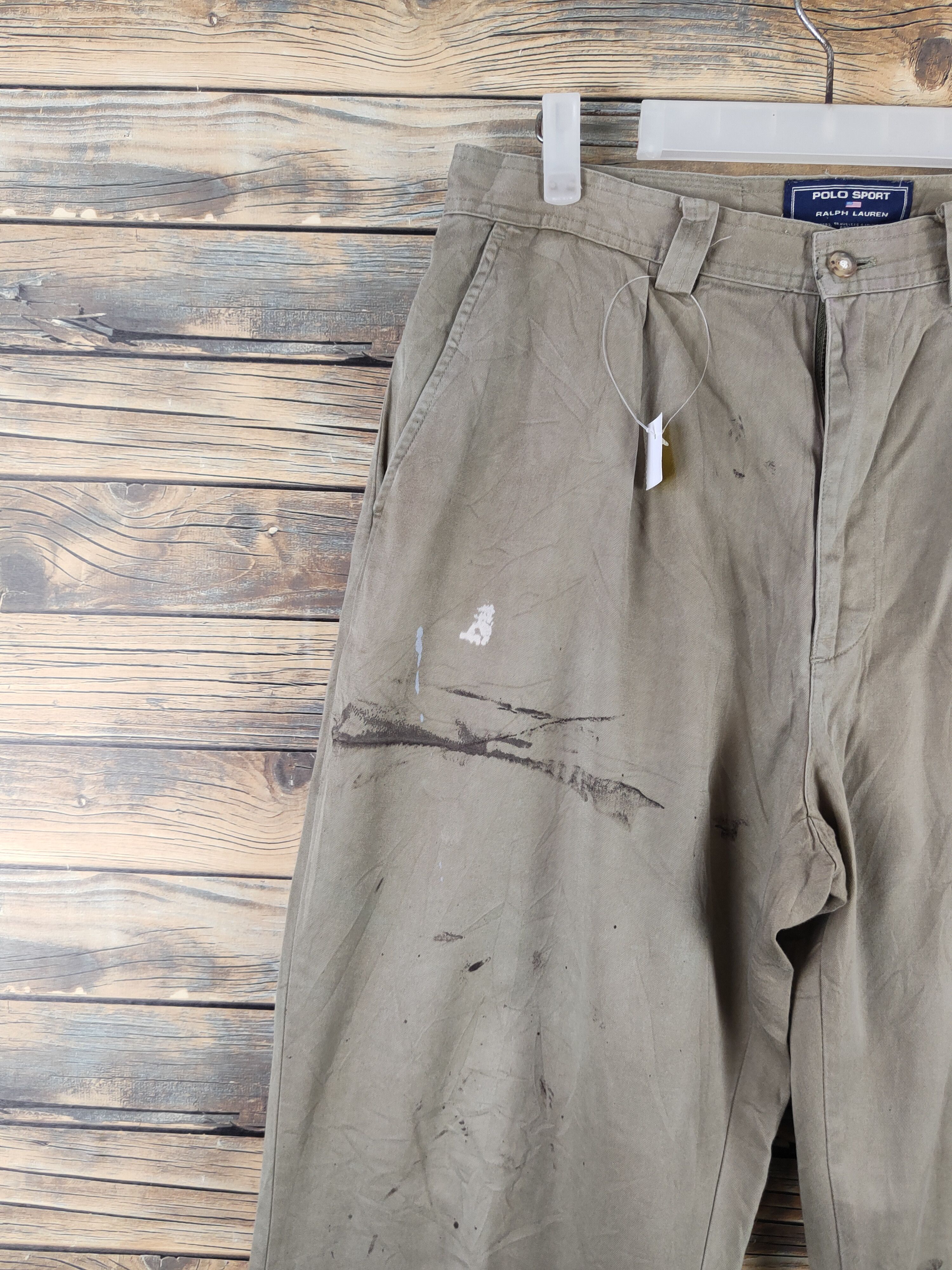 Ralph Lauren Ralph Lauren Beige thrashed Casual Pants #W2221 Size US 33 - 3 Thumbnail