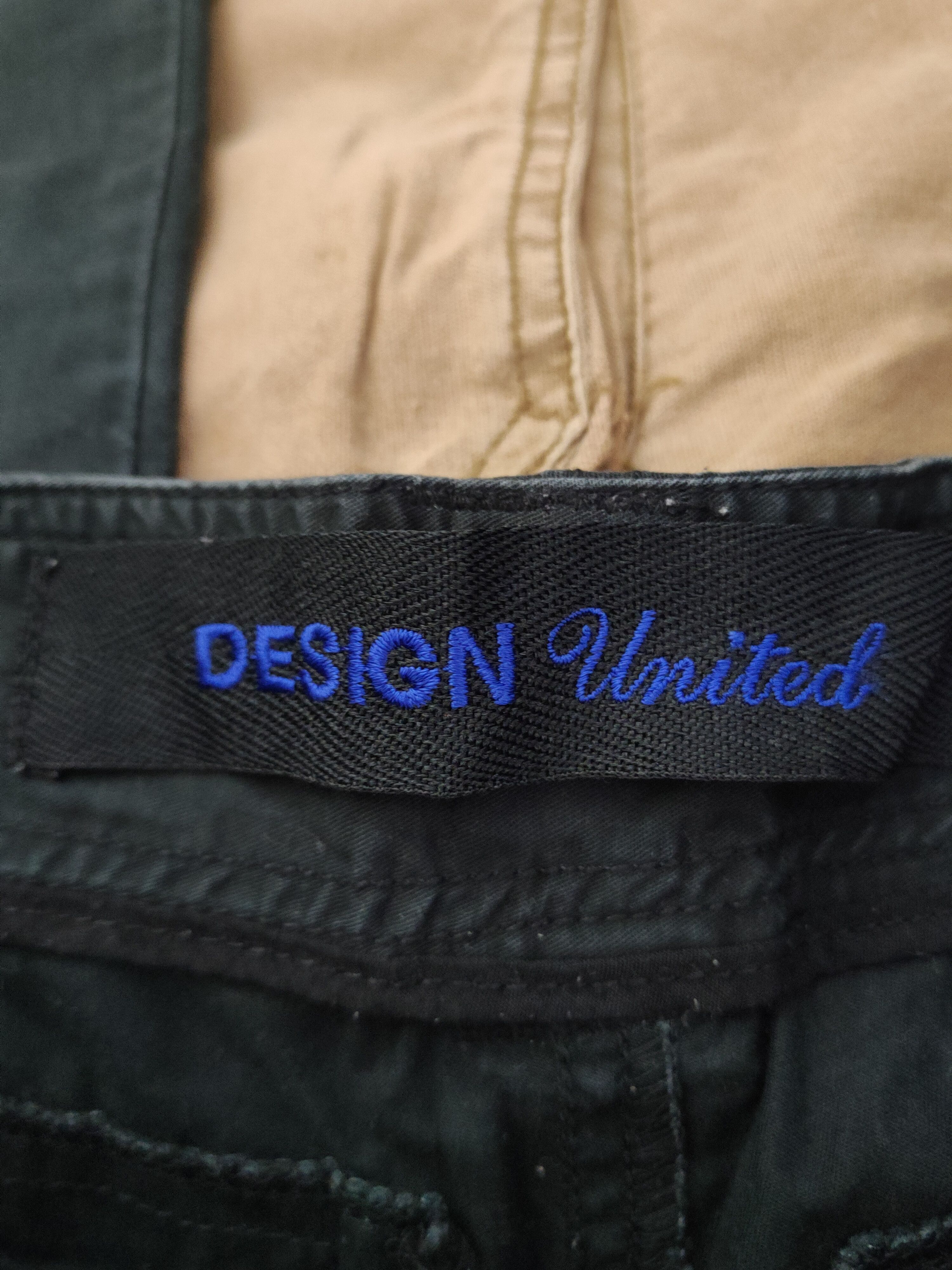 Japanese Brand DL Design United Black Multipocket Cargo Pants #1339 Size US 27 - 14 Thumbnail