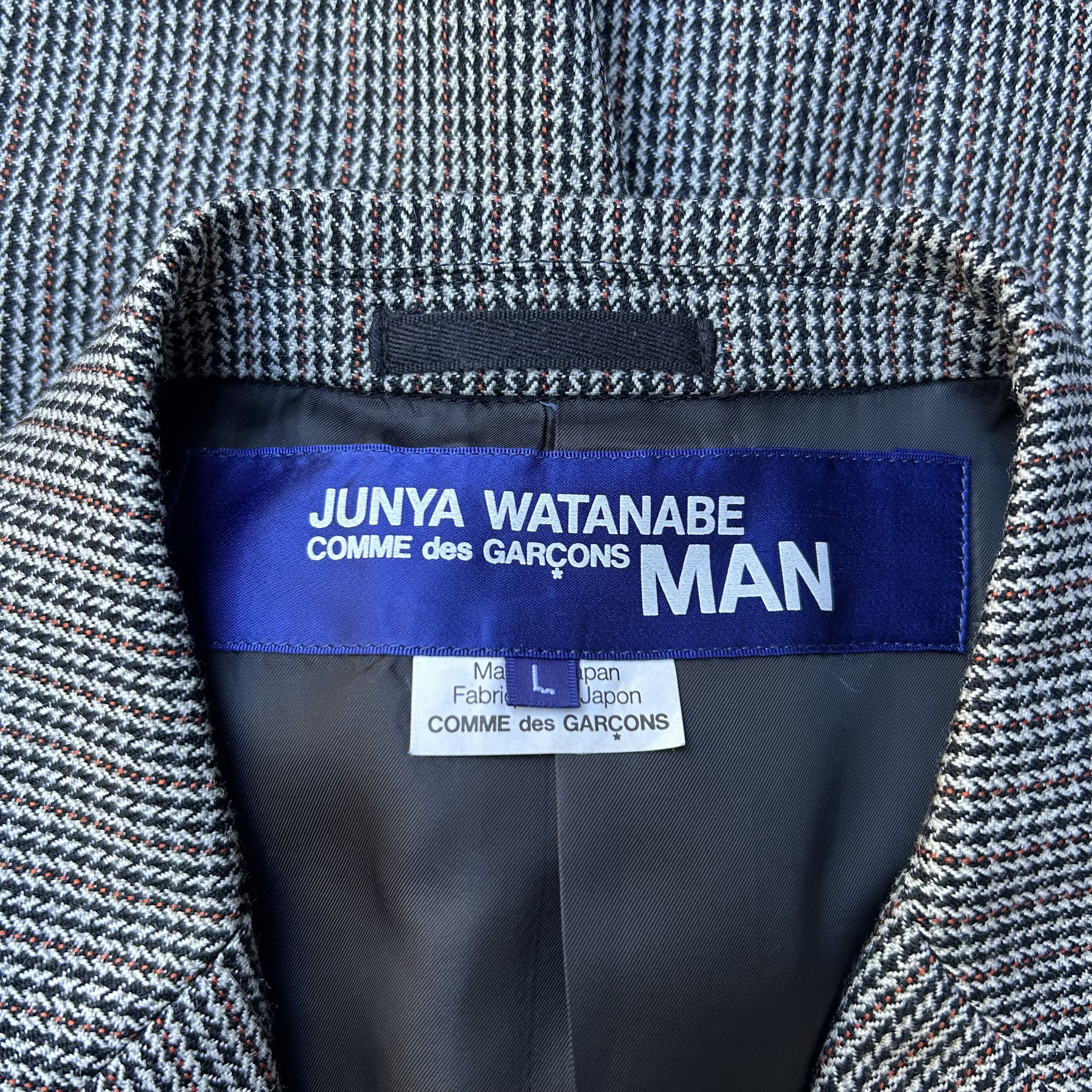 Junya Watanabe CDG Junya Watanabe Houndstooth Overcoat Coat Jacket F/W04 Size US M / EU 48-50 / 2 - 7 Thumbnail