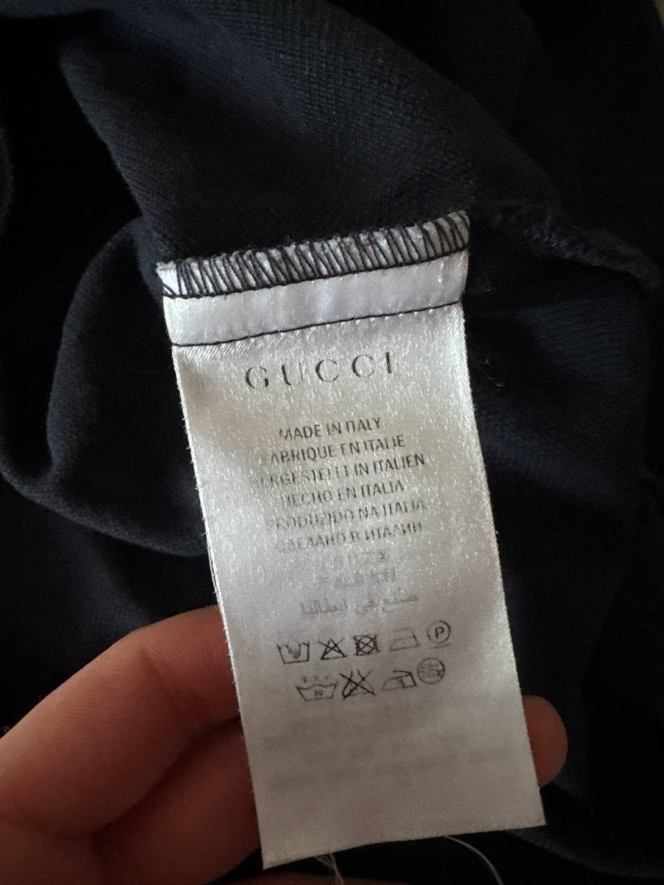 Gucci Gucci Navy Polo Shirt with Pocket Size US M / EU 48-50 / 2 - 4 Thumbnail