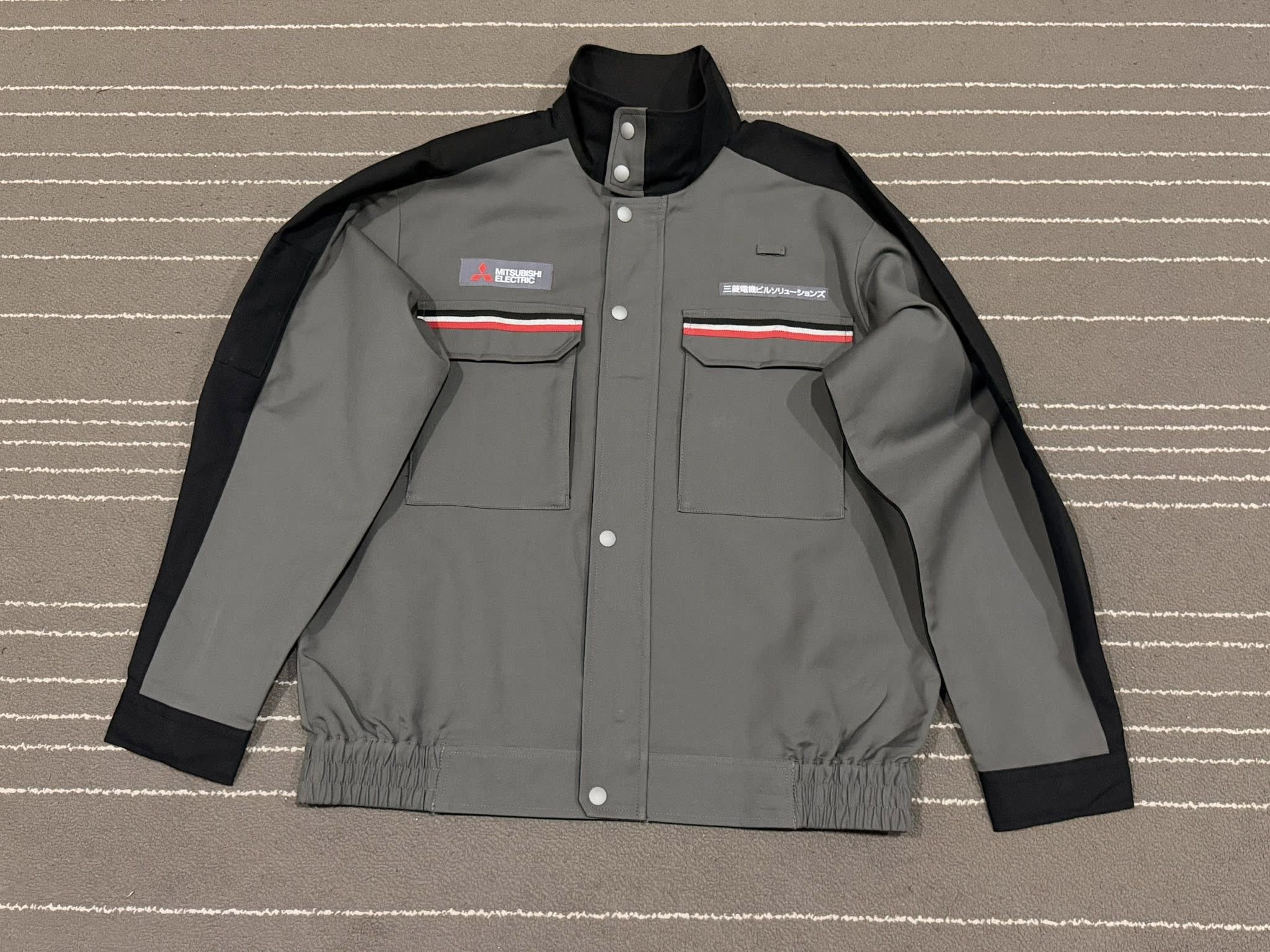 Japanese Brand MITSUBISHI ELECTRIC workwear jacket L 3146 Size US L / EU 52-54 / 3 - 3 Thumbnail