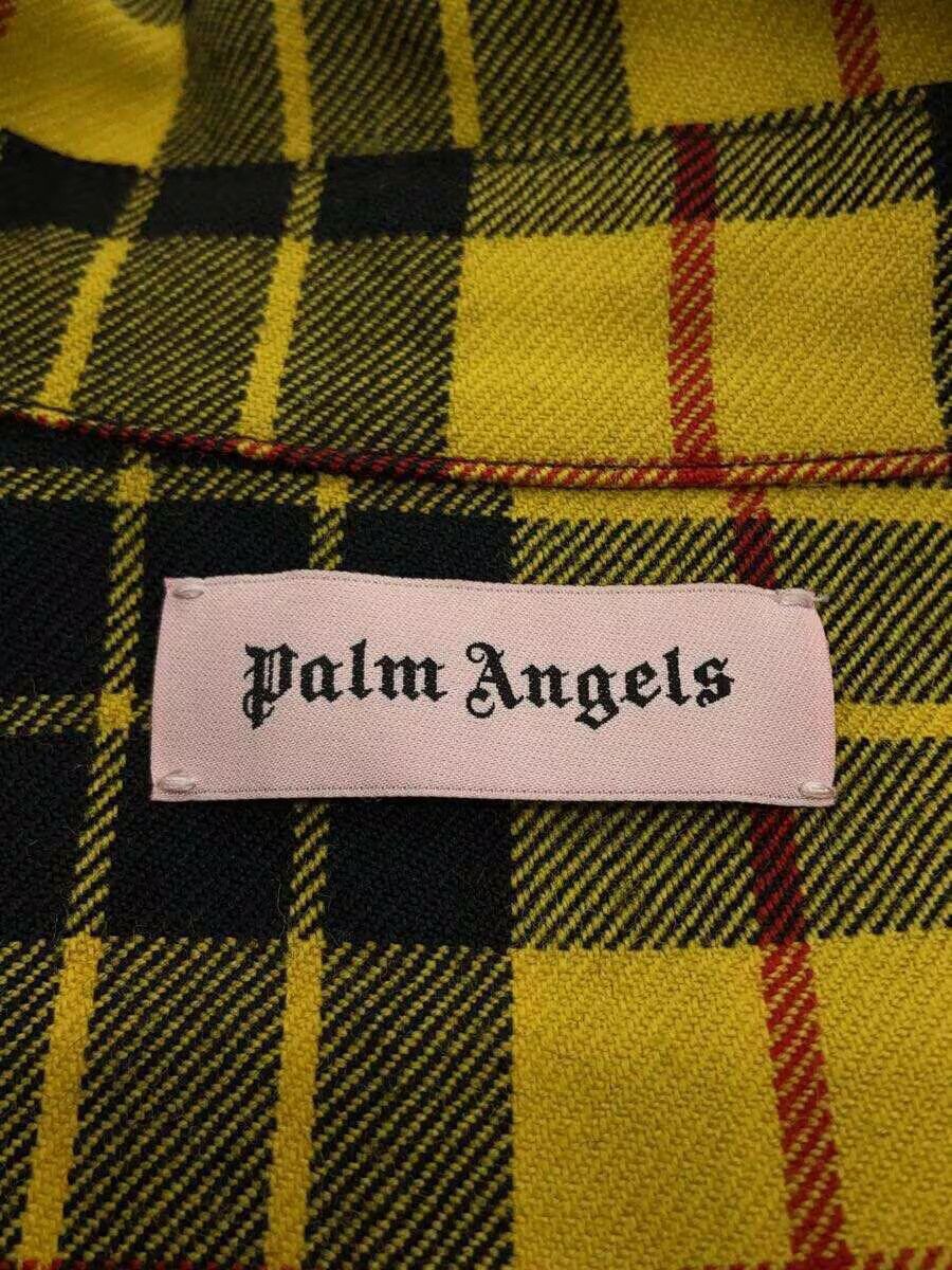 Palm Angels Palm Angels Check Cotton Jacket Yellow Size US M / EU 48-50 / 2 - 3 Thumbnail
