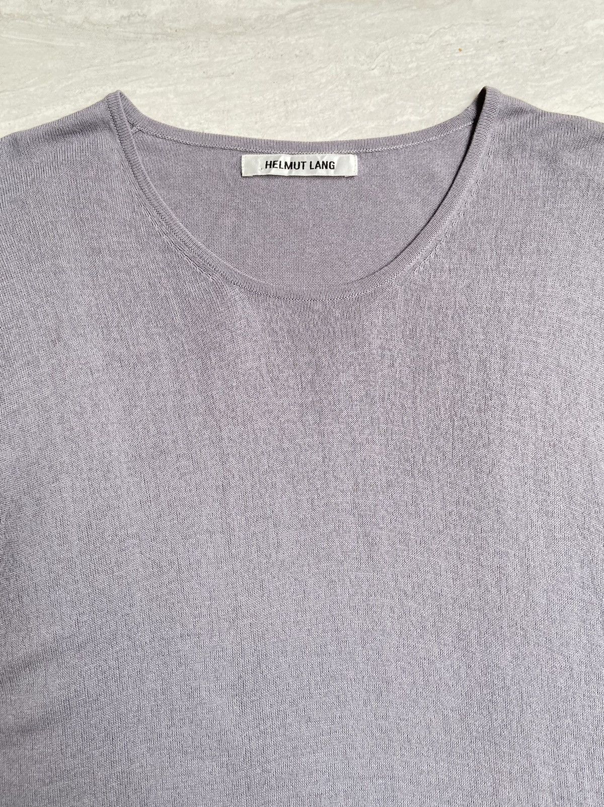 HELMUT LANG Grey Long Sleeve T-shirt