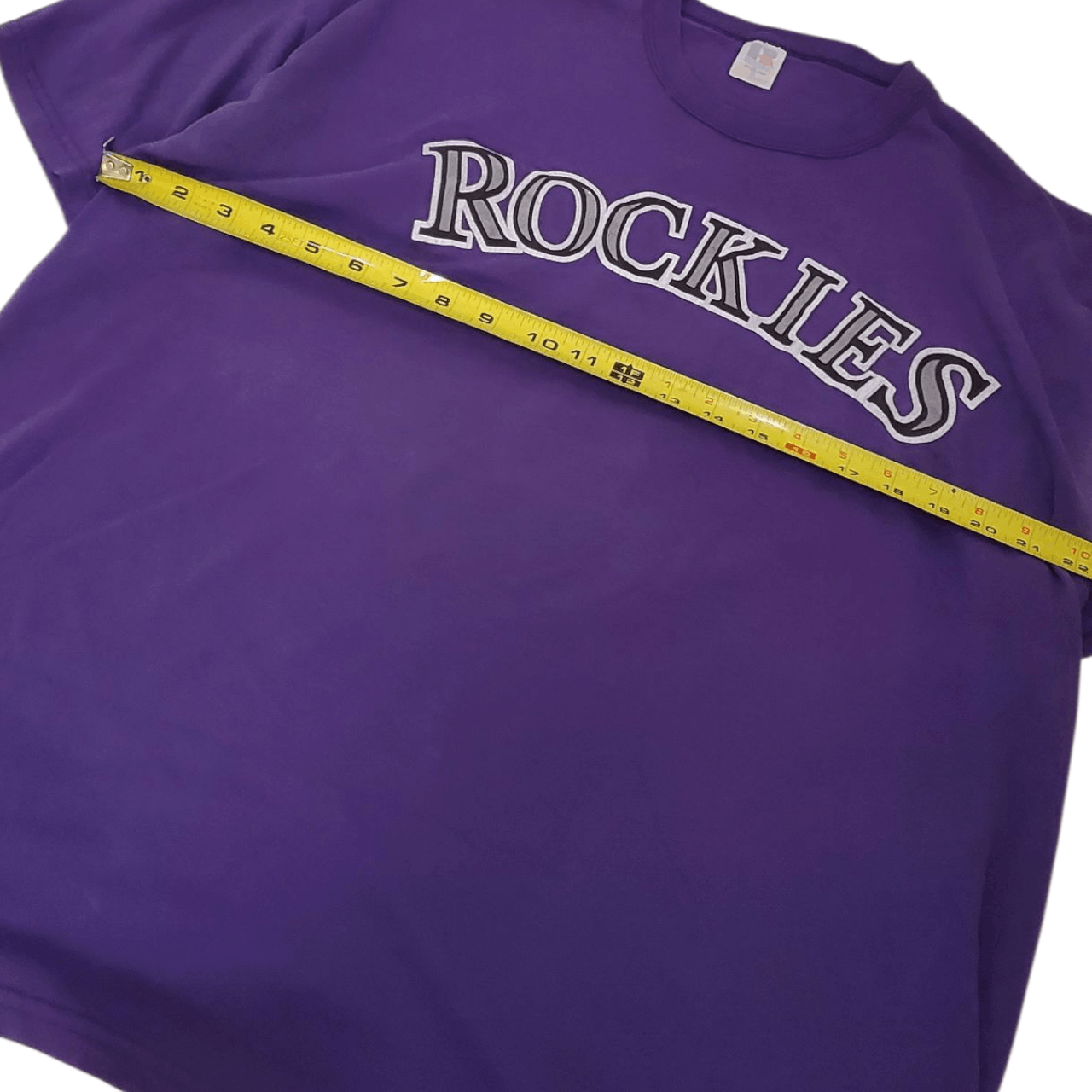 Vintage 90s Rockies Arc Script Logo T-Shirt Size US L / EU 52-54 / 3 - 5 Thumbnail
