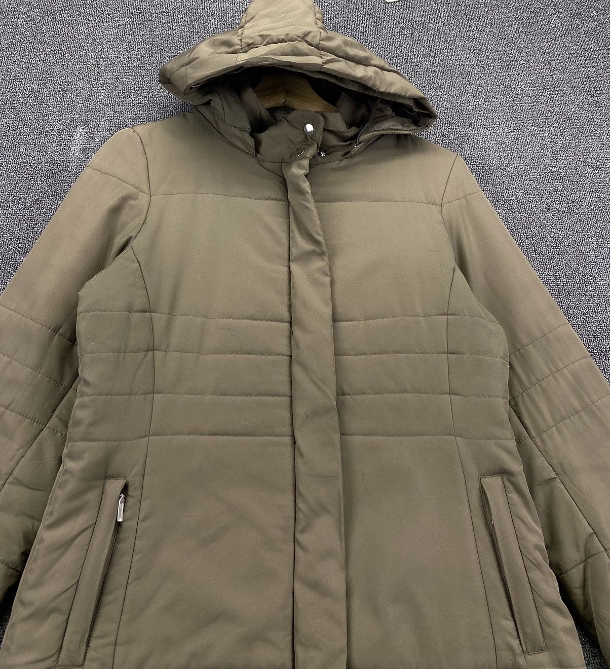 Japanese Brand Vintage Rudolph Valentino Hoodie Down Jacket Size M / US 6-8 / IT 42-44 - 5 Thumbnail