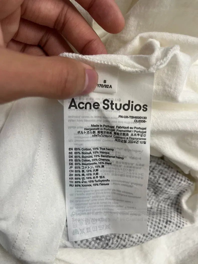Acne Studios Acne Studios Spray Painted Heart Pattern Lightweight Cotto Size US S / EU 44-46 / 1 - 4 Thumbnail