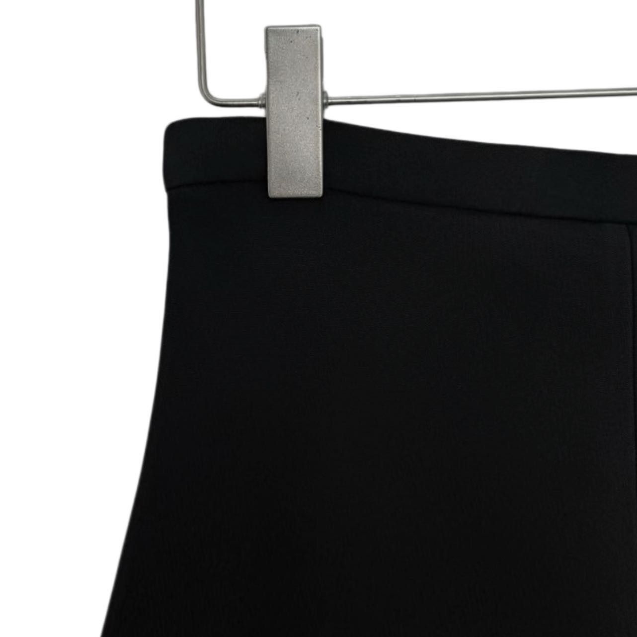 Dior Dior Black A-line Skirt K26WX Size 27" / US 4 / IT 40 - 3 Thumbnail