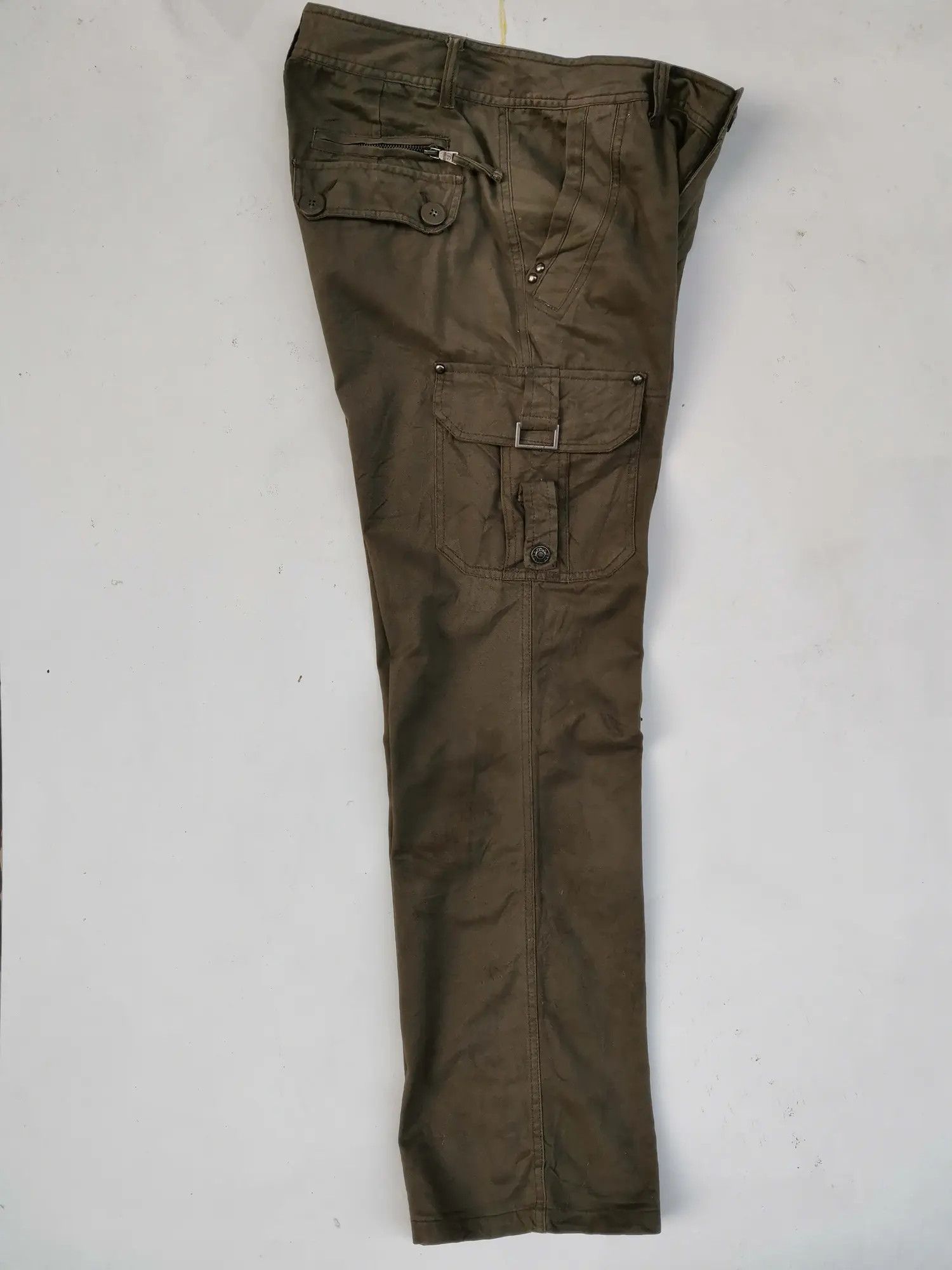 Japanese Brand Rare!!! Ugiz Jeans Tactical Cargo Multipocket Pants Size US 30 / EU 46 - 6 Thumbnail