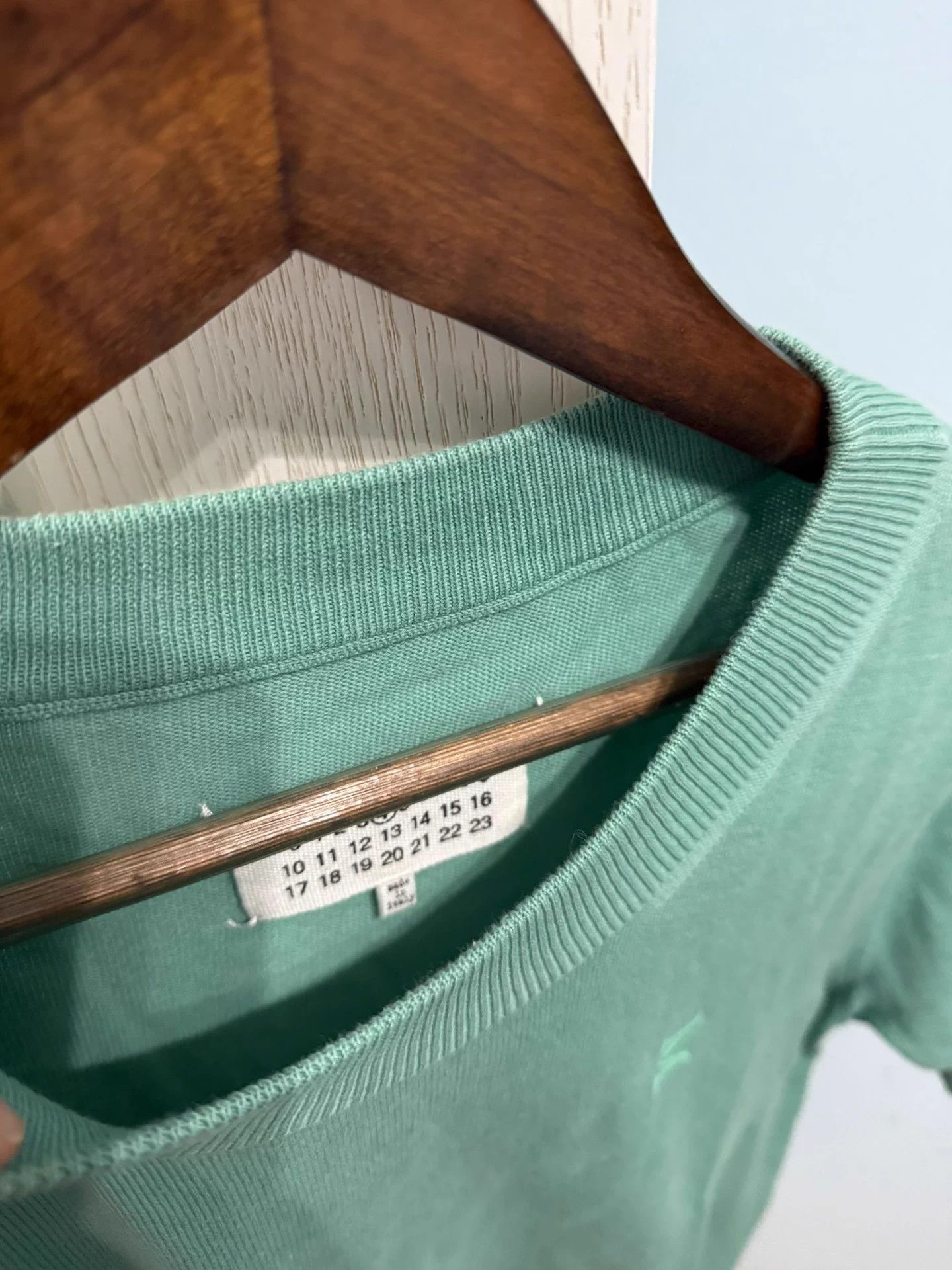 Maison Margiela Margiela short sleeve t-shirt fitted colorful 9/10 Size S / US 4 / IT 40 - 3 Thumbnail