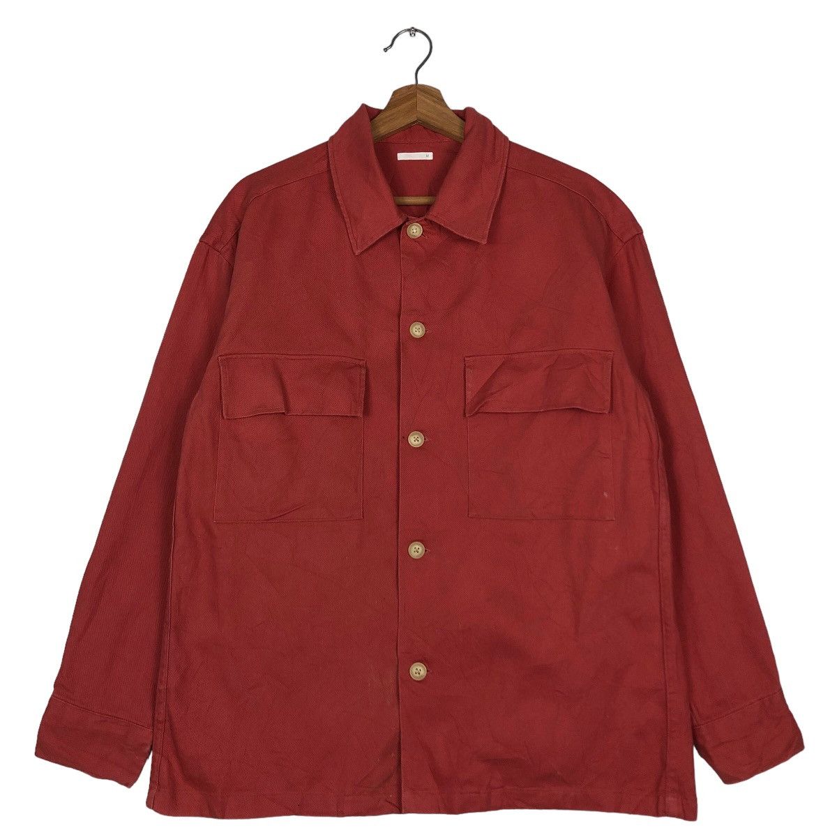 Japanese Brand 🔥Vintage Chore Work Jacket GU Japan Issey Miyake Size US M / EU 48-50 / 2 - 1 Thumbnail