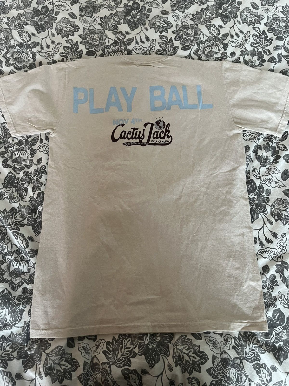 Travis Scott Travis Scott Play Ball Softball Classic T-Shirt Size US XXL / EU 58 / 5 - 2 Thumbnail