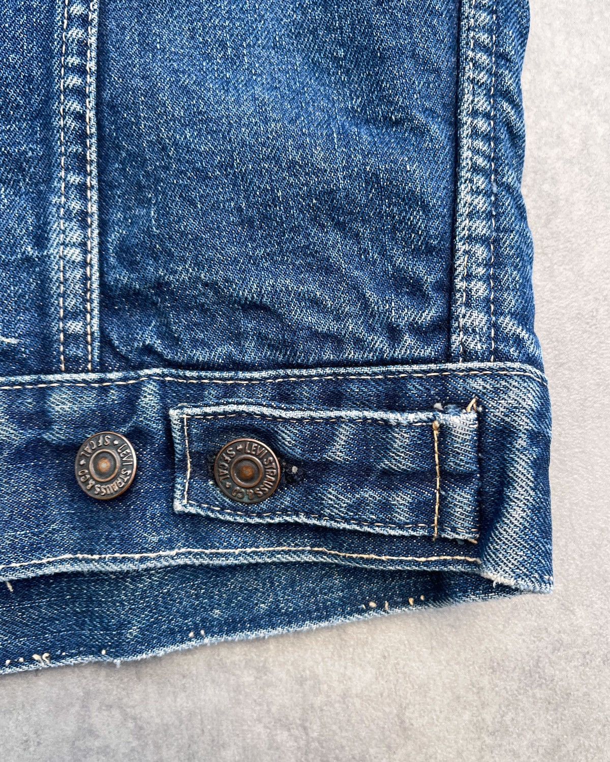 Levi's Levi’s Type III Big E Blanket-Lined Denim Jacket – 1960s OG Size US M / EU 48-50 / 2 - 13 Thumbnail