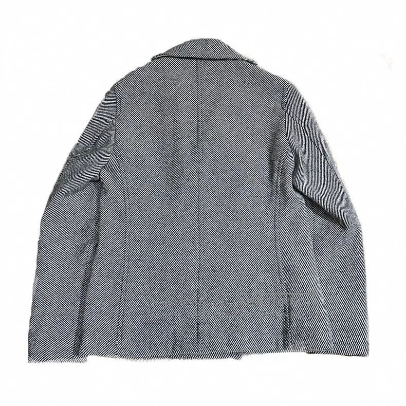 Helmut Lang Helmut Lang Double-breasted twill jacket Size US L / EU 52-54 / 3 - 5 Thumbnail