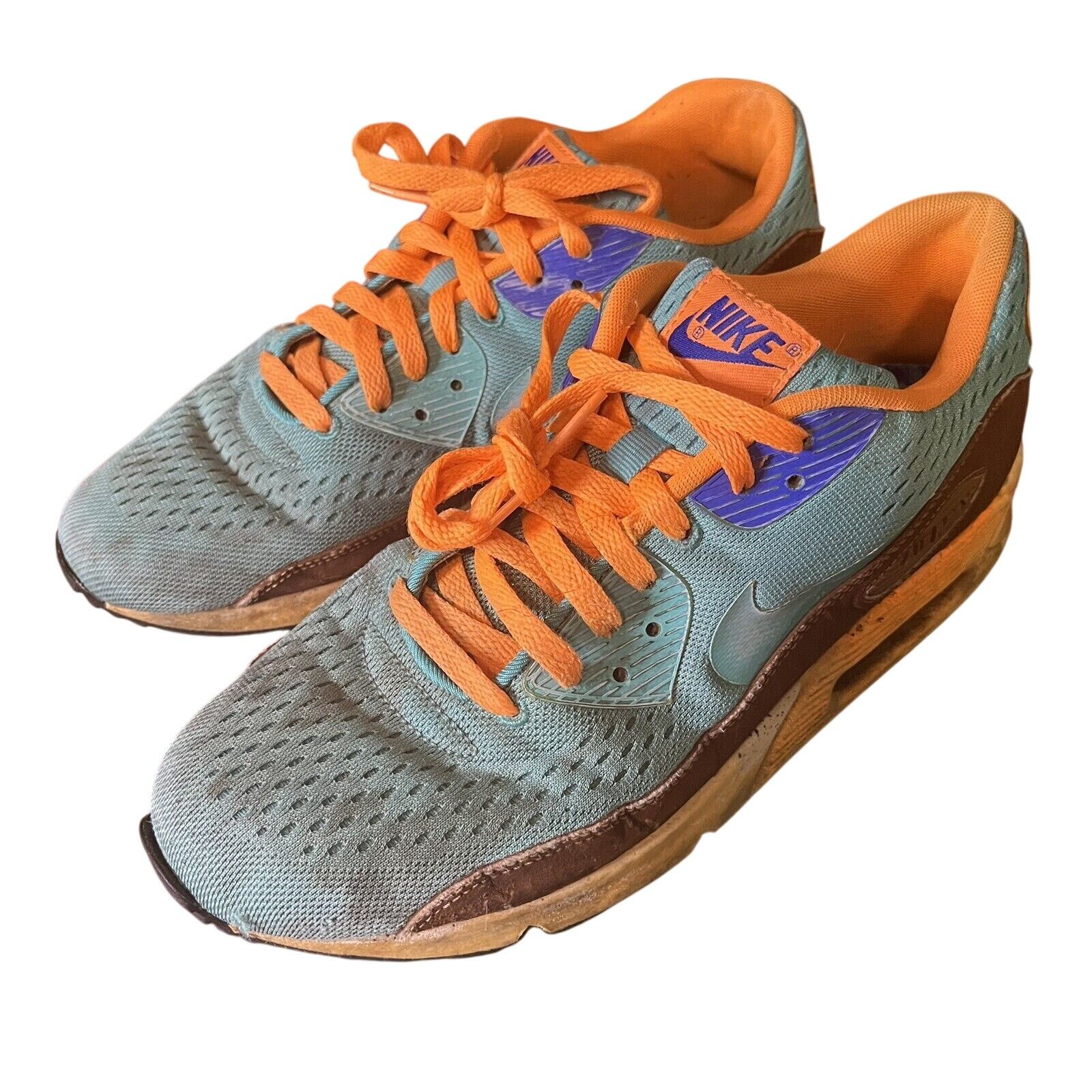 Nike Nike Men's Air Max 90 EM Sneakers Blue Multi Size 9.5 Size US 9.5 / EU 42-43 - 1 Thumbnail