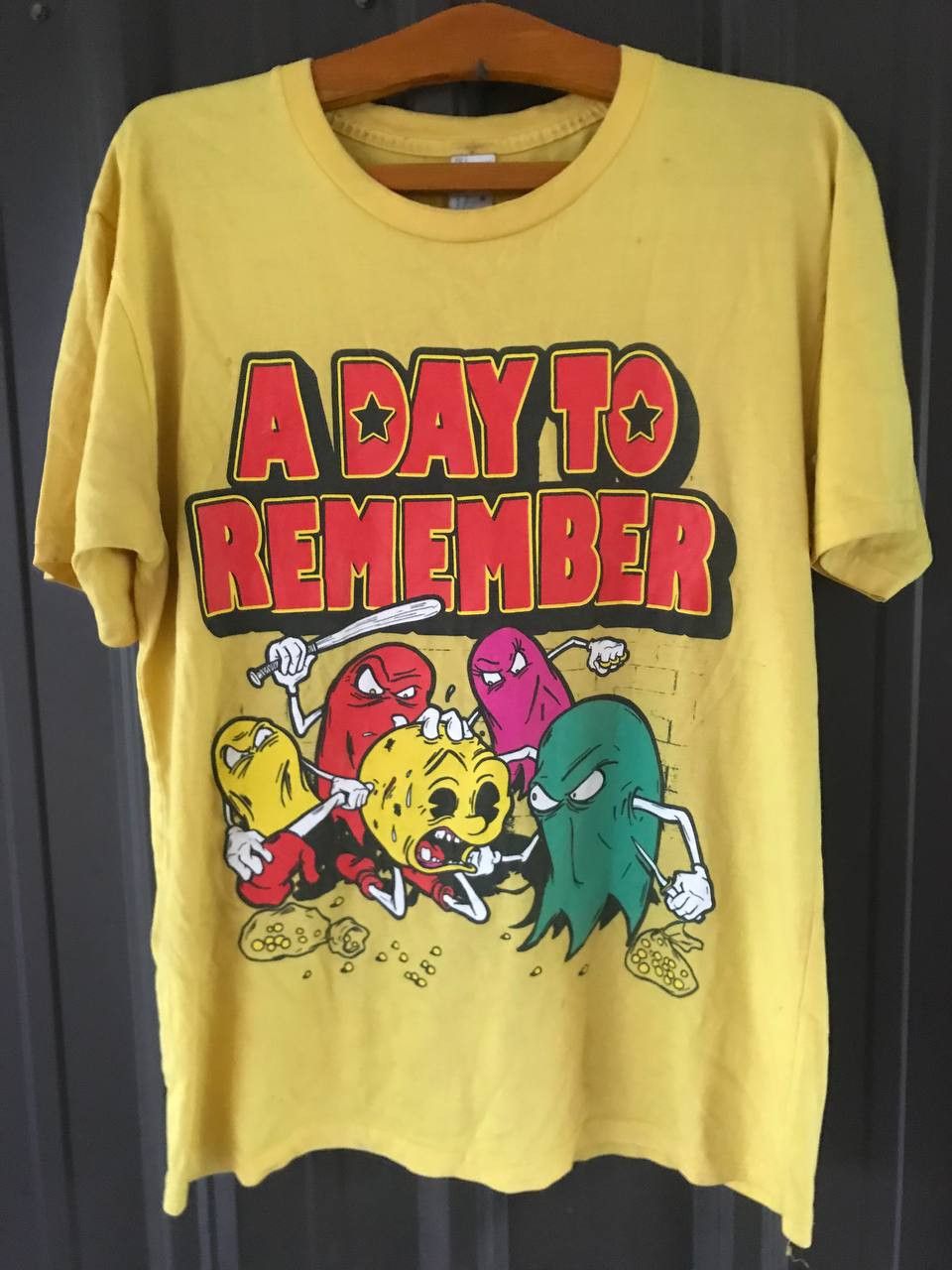 Band Tees Vintage A Day To Remember Y2K Pac-Man T-shirt Size US S / EU 44-46 / 1 - 1 Thumbnail