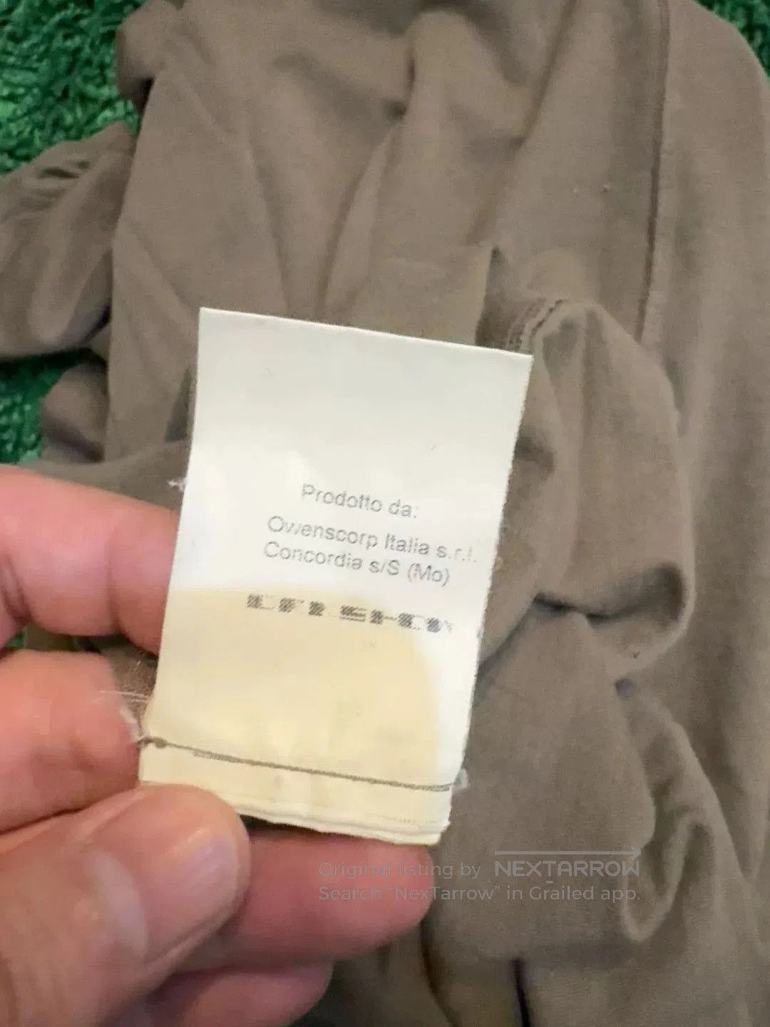 Rick Owens Drkshdw Rick Owens Green Short Sleeve Tee. Size US M / EU 48-50 / 2 - 6 Thumbnail