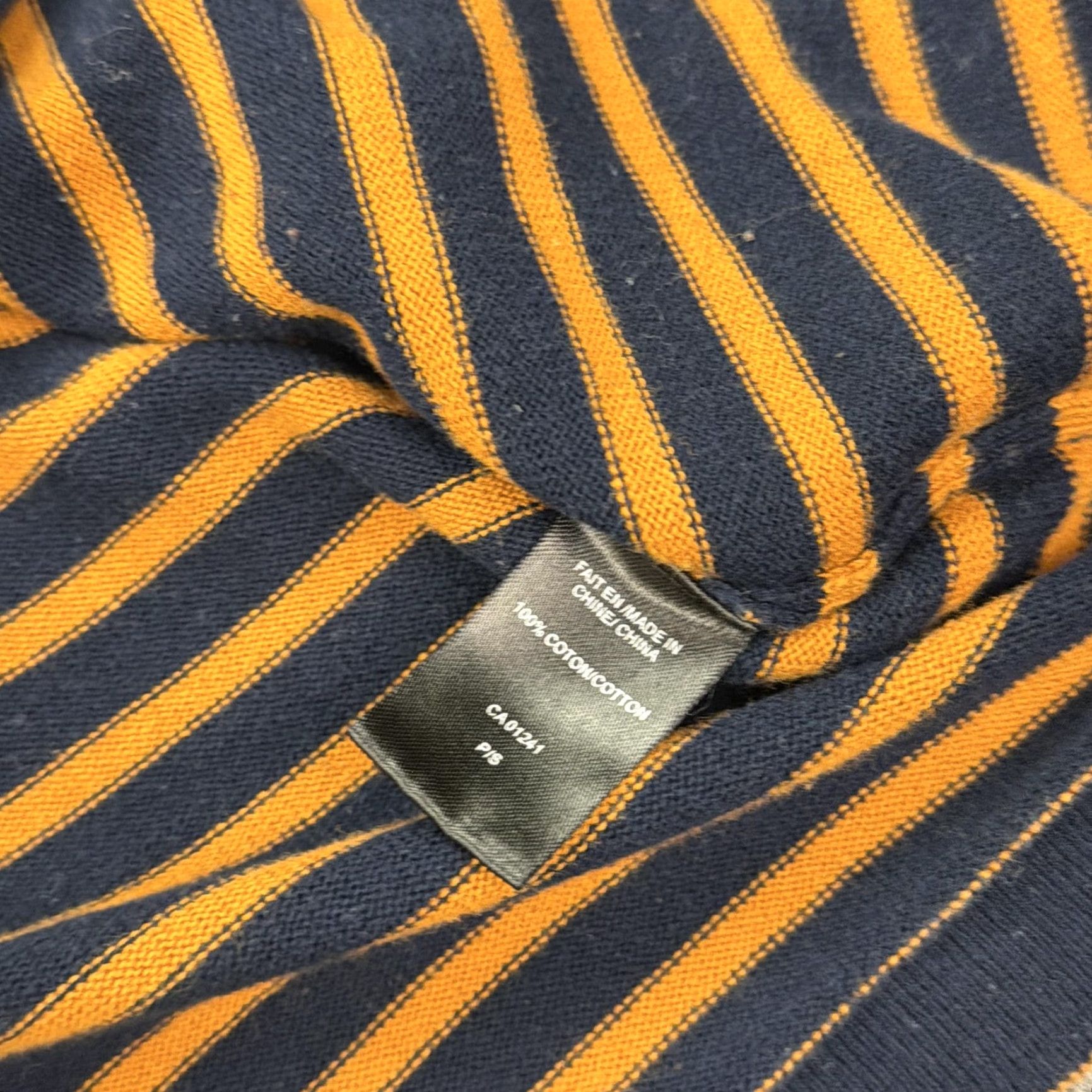 Simons Le 31 Simons Sweater Mens Small Blue Stripe Fair Isle Crewneck Knit Pullover Size US S / EU 44-46 / 1 - 5 Thumbnail
