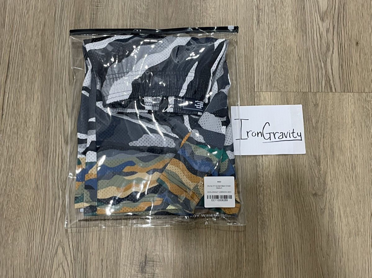 Eric Emanuel Eric Emanuel Basic Mesh Shorts Sunset Size M Medium Size US 32 / EU 48 - 2 Thumbnail