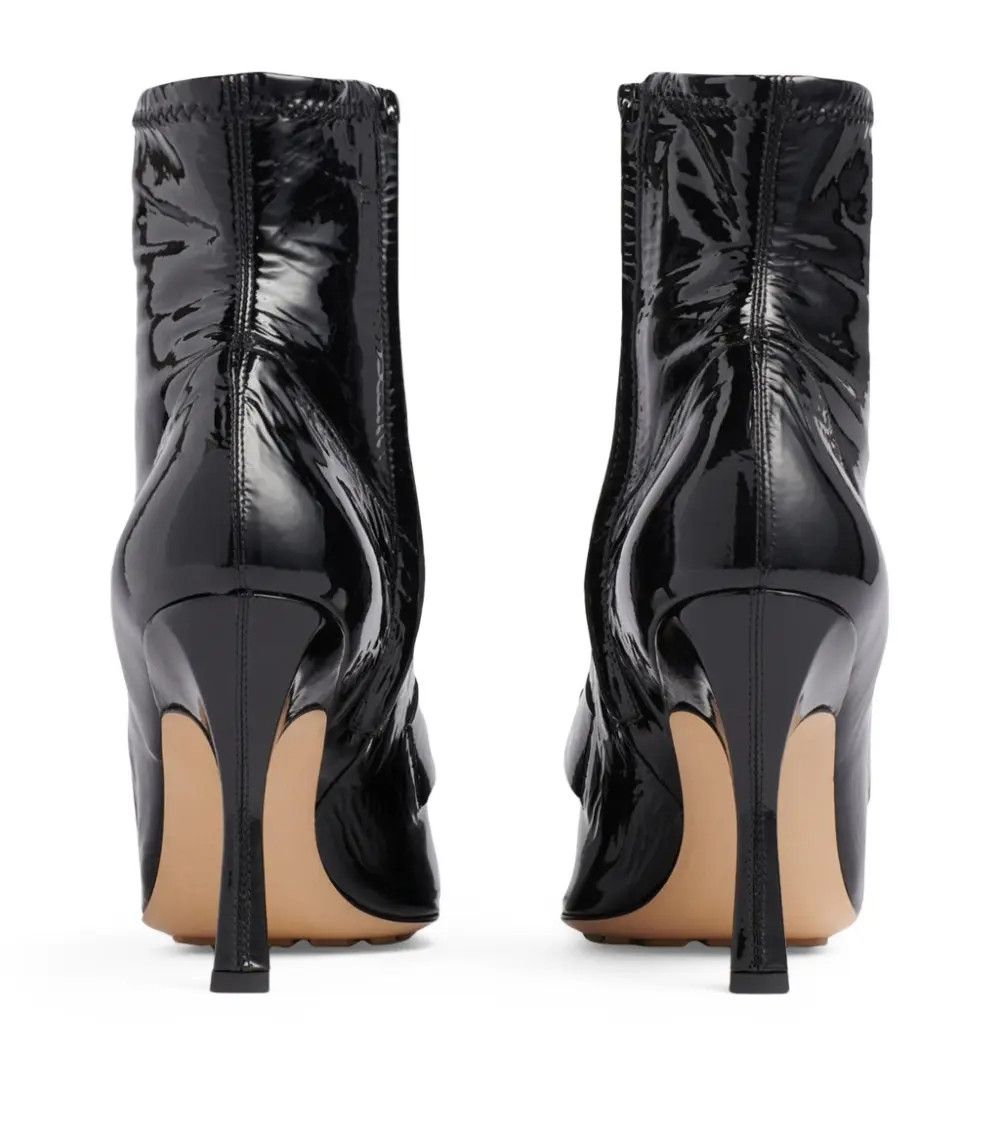 Bottega Veneta o1bcso1str0225 Madame Ankle Boots in Black Size US 5 / IT 35 - 4 Thumbnail