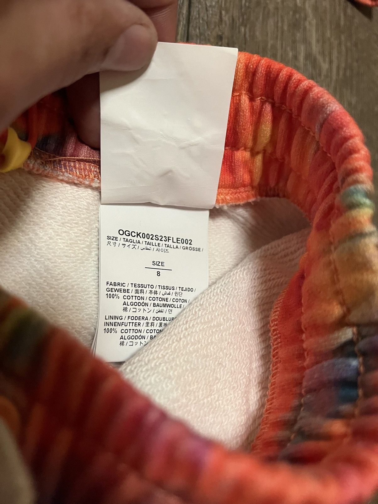 Off-White Off-White Kids Virgil Abloh Tie Dye Sweater Skirt Size 8 Size XXS / US 00 / IT 34 - 11 Thumbnail