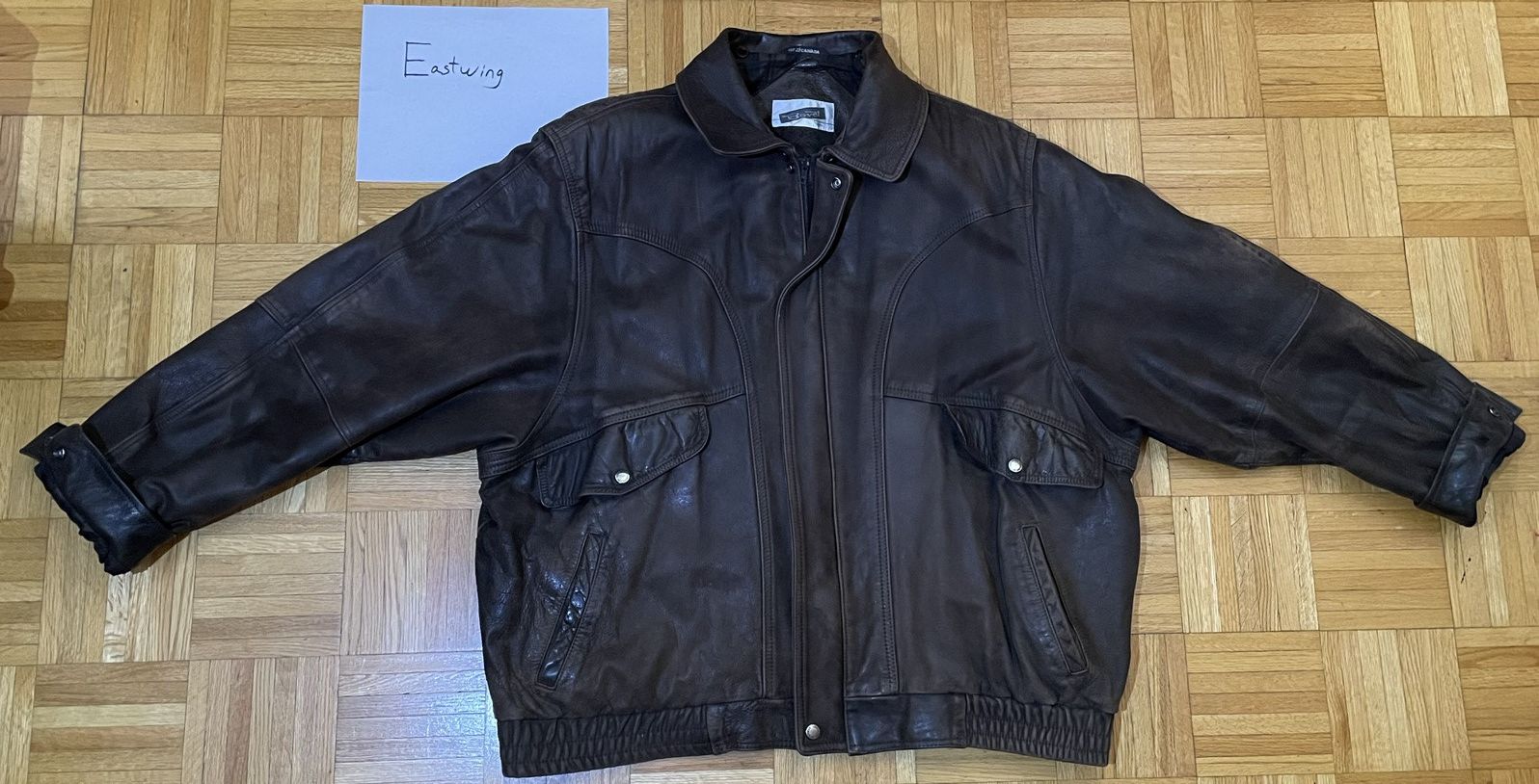 Brown leather Jacket