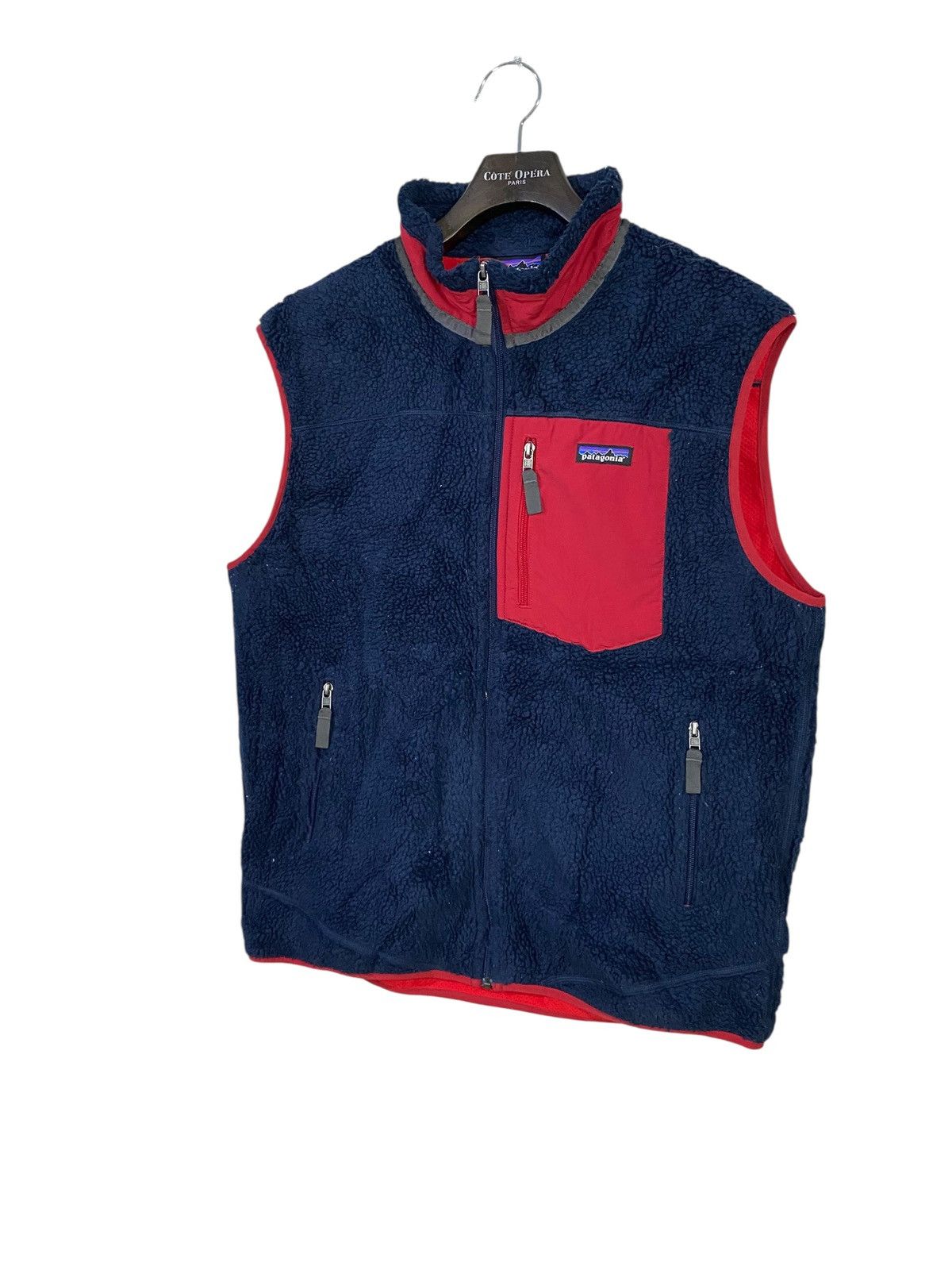 Patagonia Vintage patagonia fleece vest single pocket Size US XL / EU 56 / 4 - 2 Thumbnail