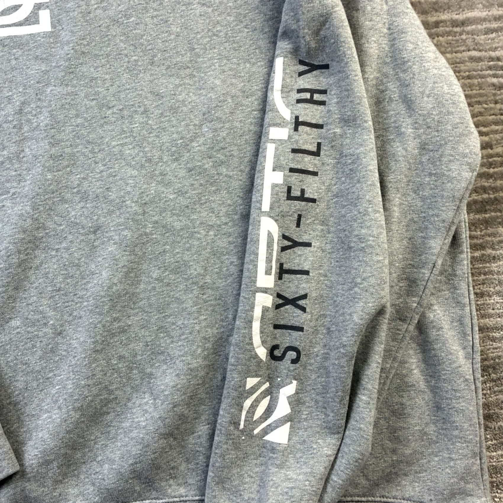 Vintage Optic Gaming Sweatshirt Mens XL Gray Pullover Crewneck Logo All Seasons Football Gym & Training Regular Fit Vintage: No Size US XL / EU 56 / 4 - 6 Thumbnail