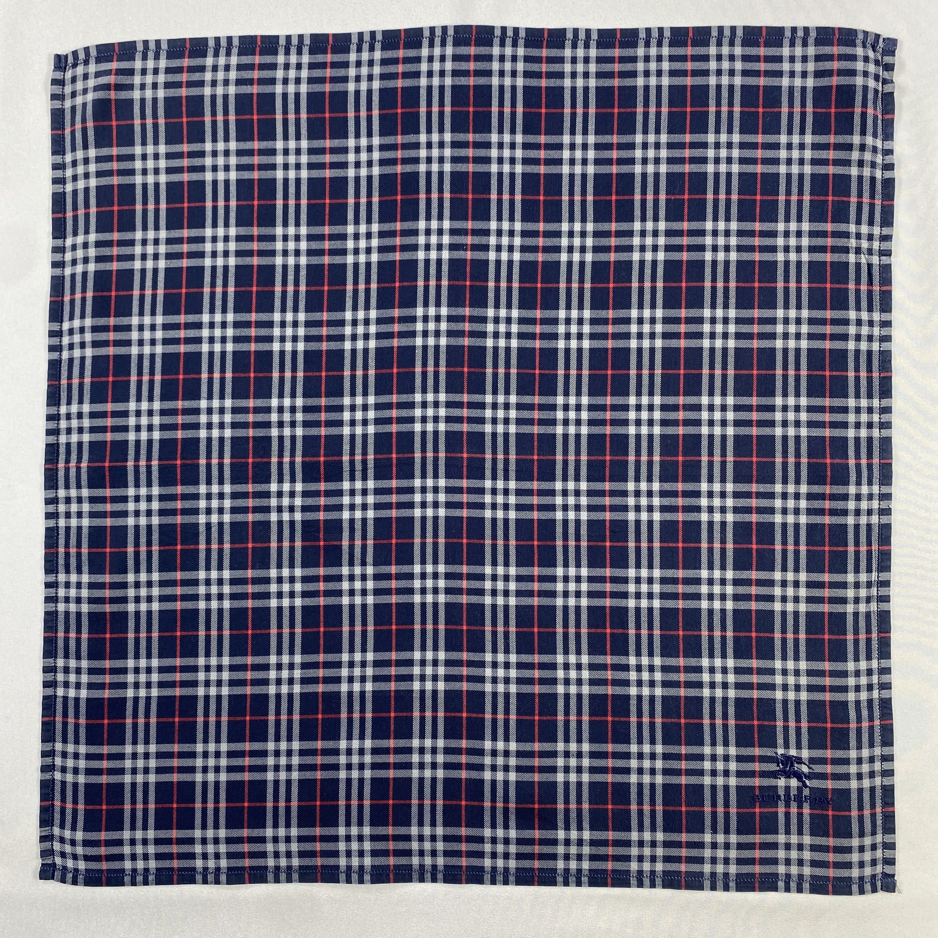 Burberry × Vintage Burberry Handkerchief / Neckerchief / Bandana-P1135 Size ONE SIZE - 1 Thumbnail
