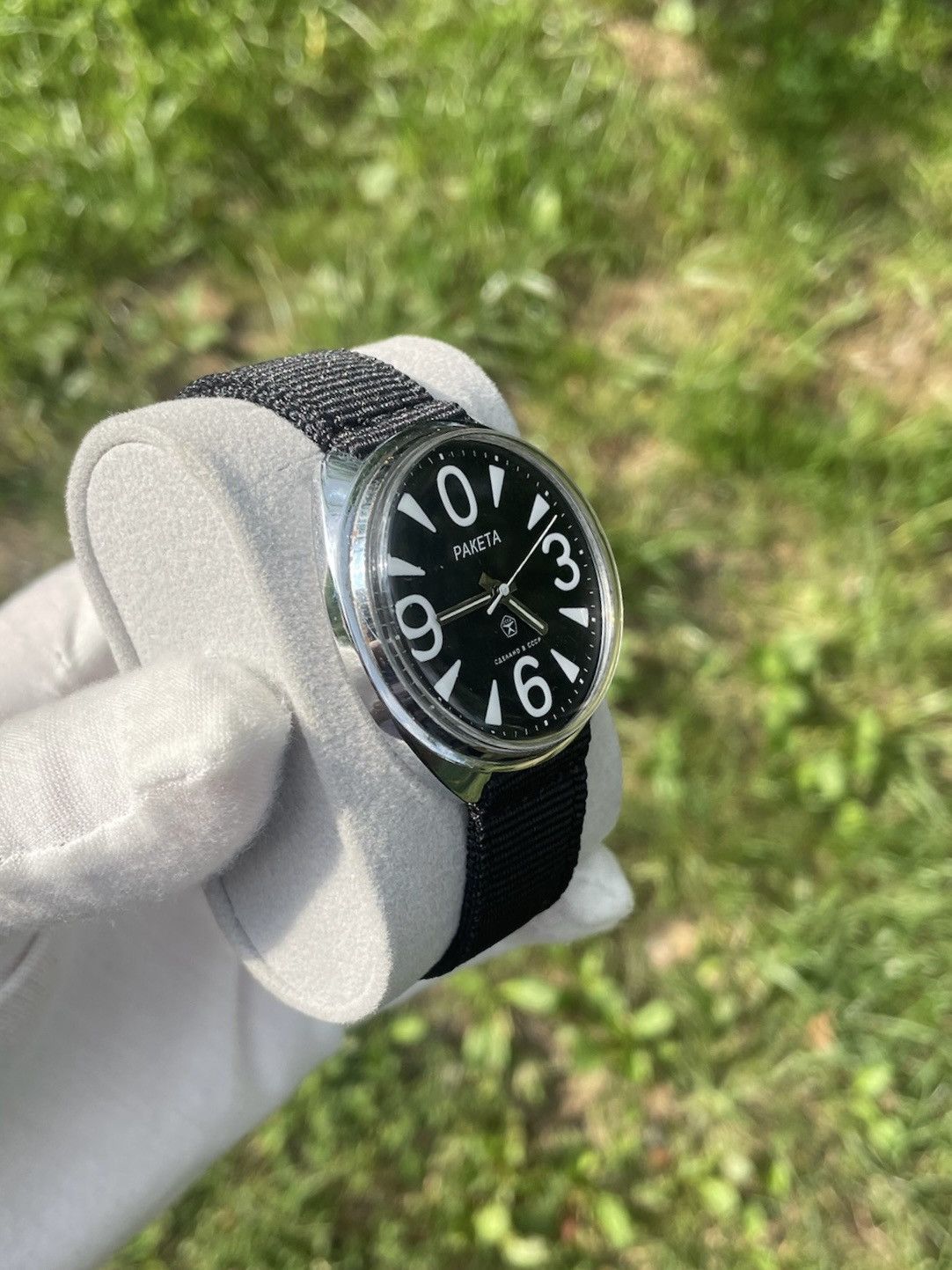 Vintage Vintage Watch Raketa USSR Soviet Mechanical 1980s Size ONE SIZE - 5 Thumbnail