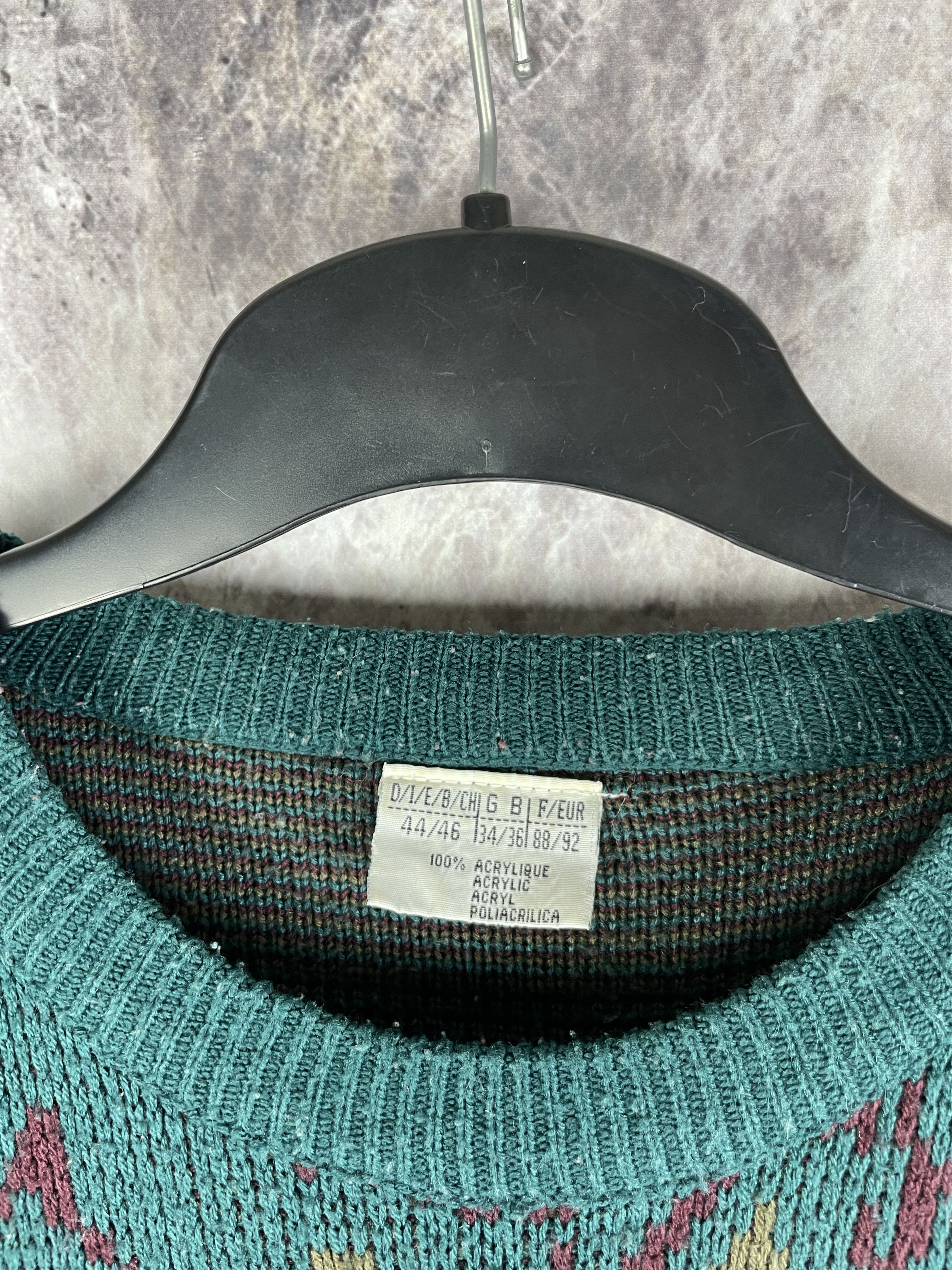 Vintage Vintage Fishing Knitted Sweater 90’s Outdoors Size US S / EU 44-46 / 1 - 3 Thumbnail