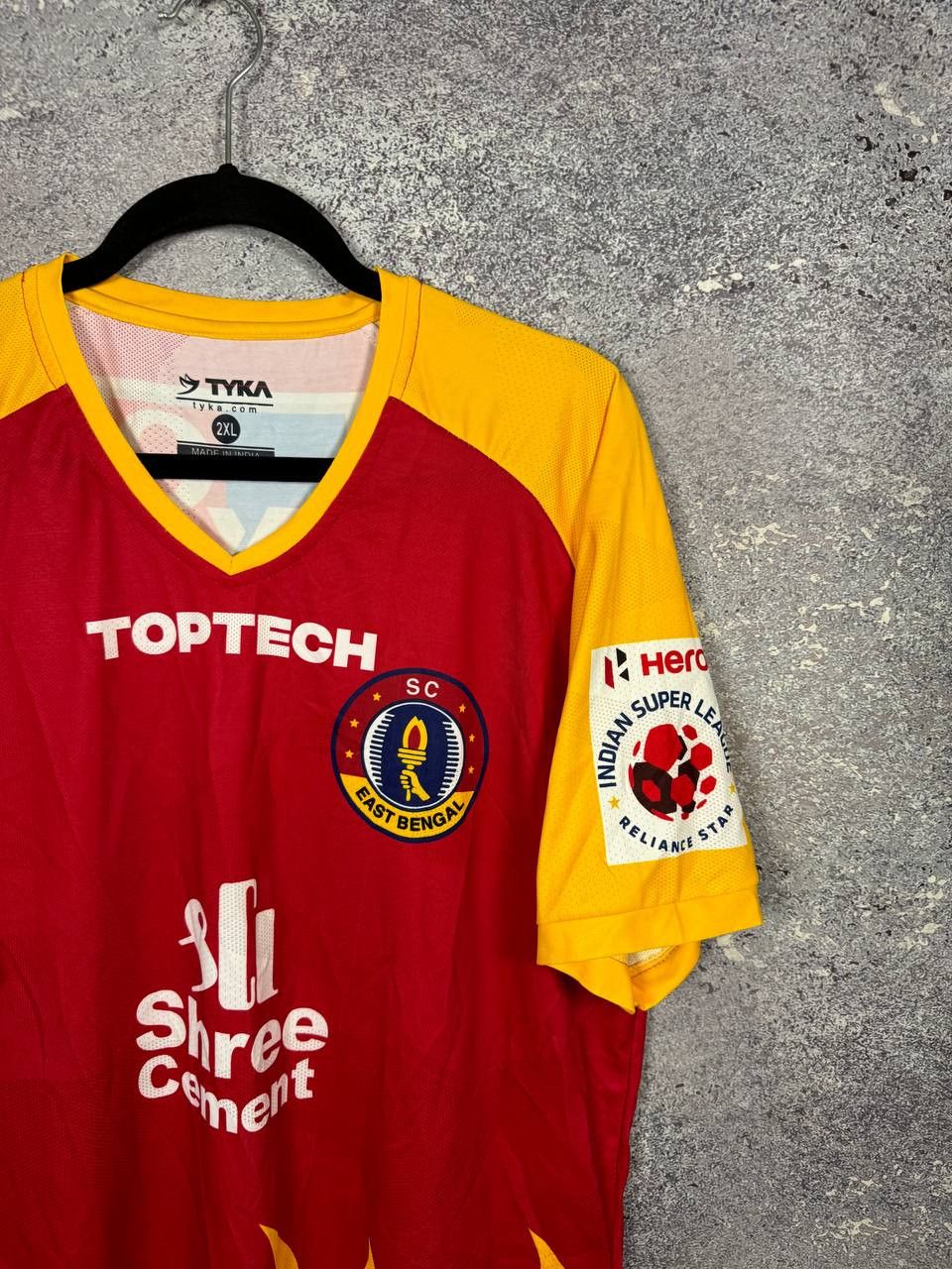 Vintage Matchworn SC East Bengal 2019/20 Toptech Soccer Jersey Size US XXL / EU 58 / 5 - 3 Thumbnail