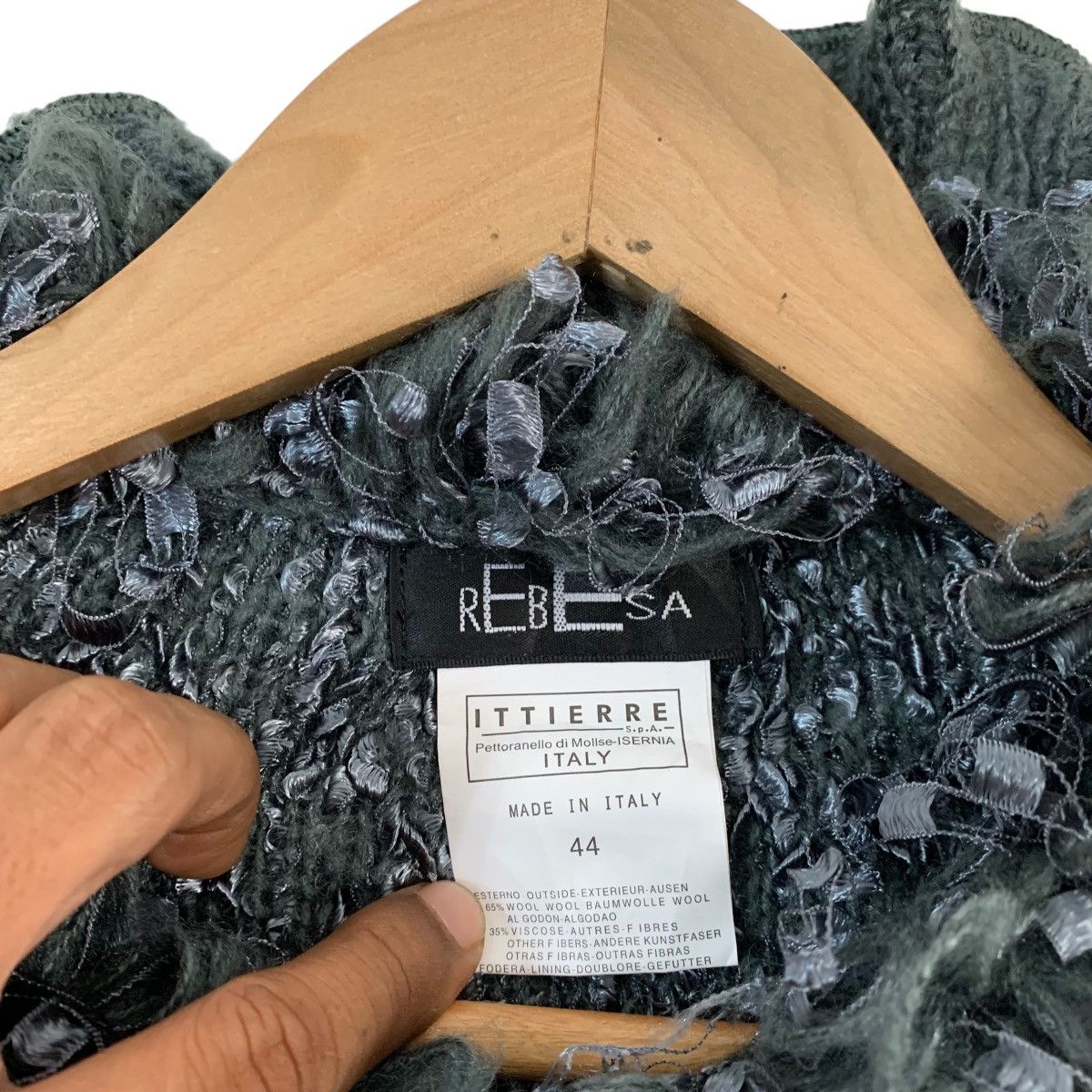 Other Italian Designer Rebesa Nice Women Jacket Size M / US 6-8 / IT 42-44 - 5 Thumbnail