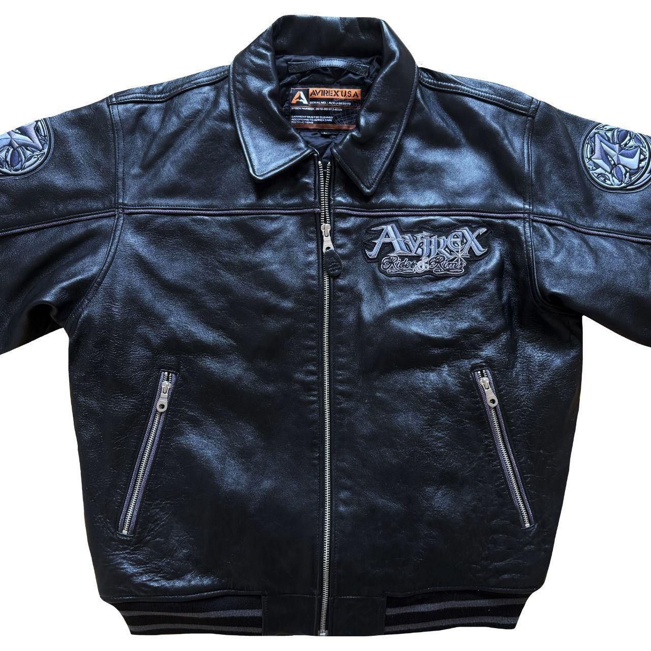Avirex Avirex Leather Varsity Jacket Size US L / EU 52-54 / 3 - 6 Thumbnail