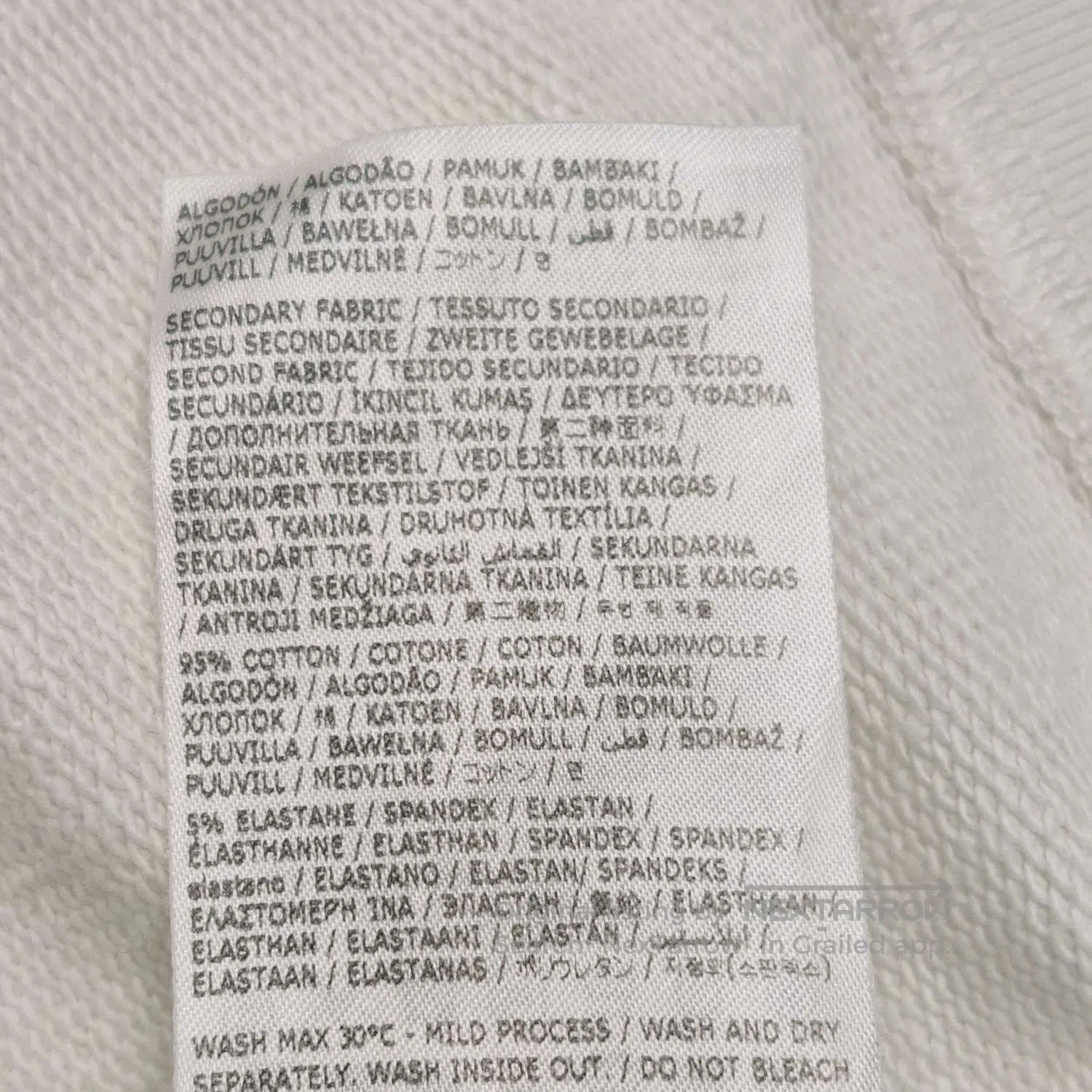 Maison Margiela Maison Margiela Cotton Crewneck Logo Sweatshirt M. Size US L / EU 52-54 / 3 - 4 Thumbnail