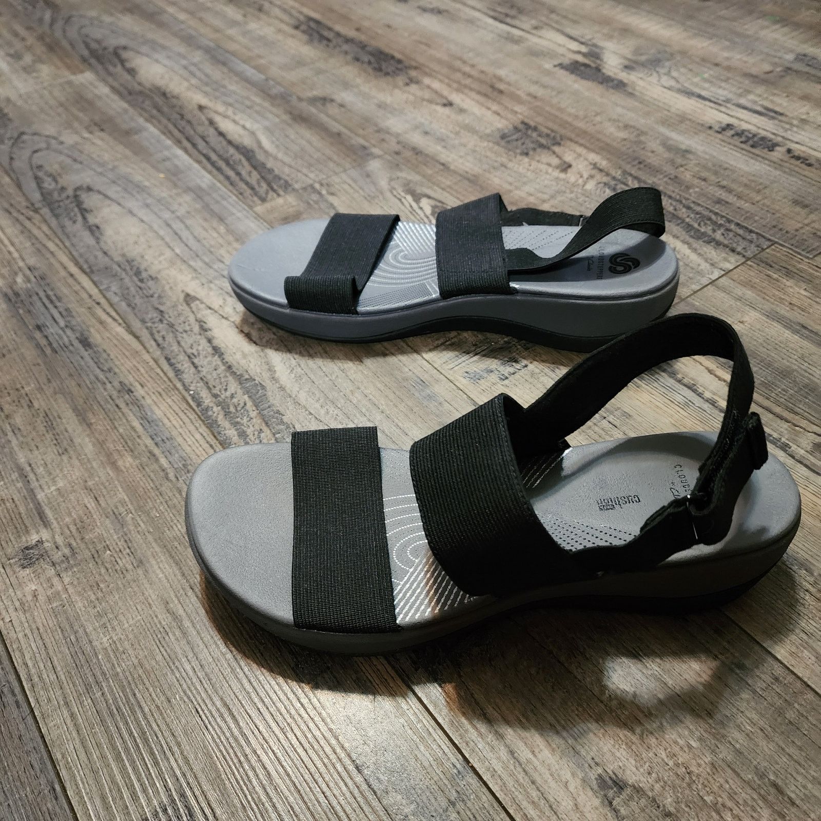 Clarks Clarks cloudsteppers sandals black women size 9 new no box Size US 9 / IT 39 - 4 Thumbnail