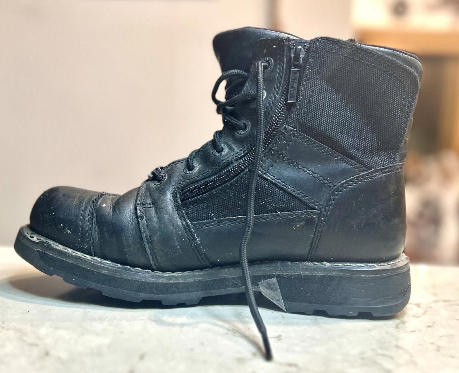 Harley Davidson Harley-Davidson Hagerman Men’s Motorcycle Boots Leather 10M Size US 10 / EU 43 - 8 Thumbnail