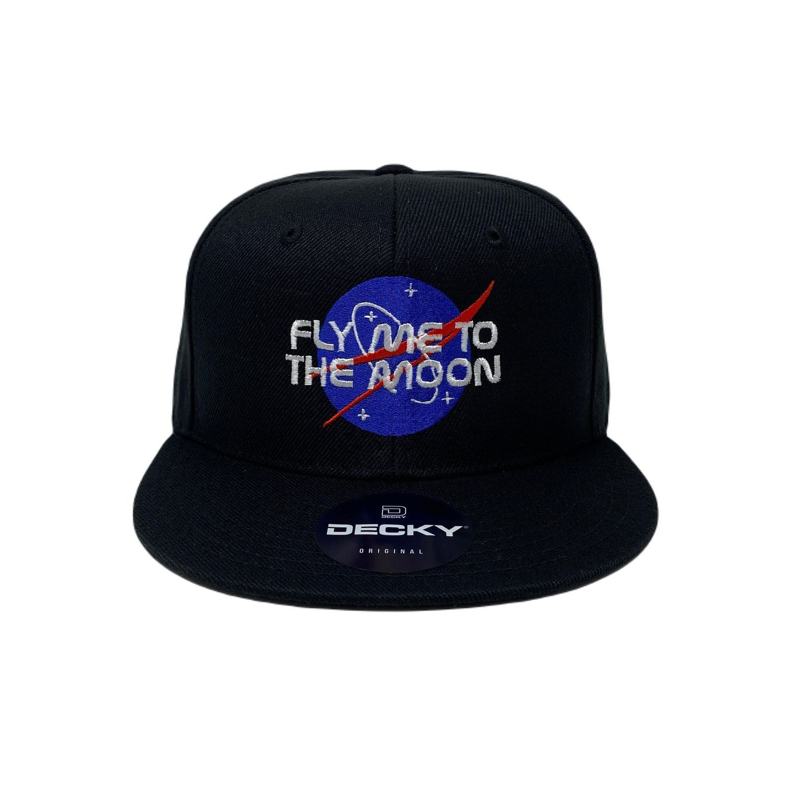 Other Fly Me To The Moon Snapback Hat All Black Size ONE SIZE - 2 Thumbnail