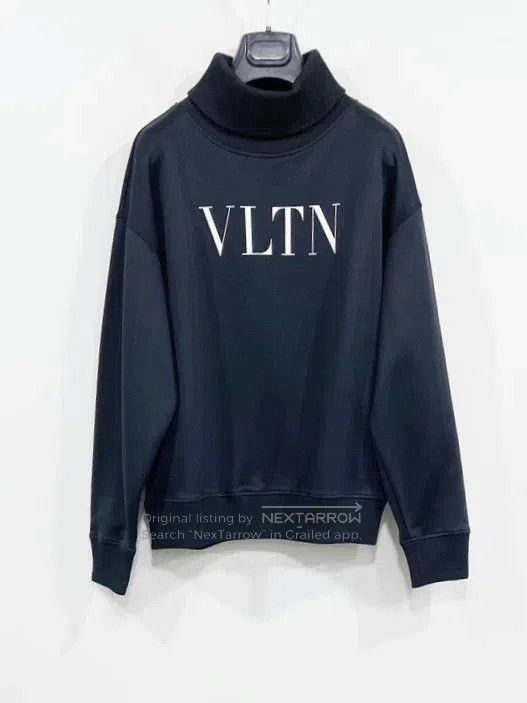Valentino Valentino Letter-printed turtleneck sweatshirt Size US XS / EU 42 / 0 - 1 Thumbnail