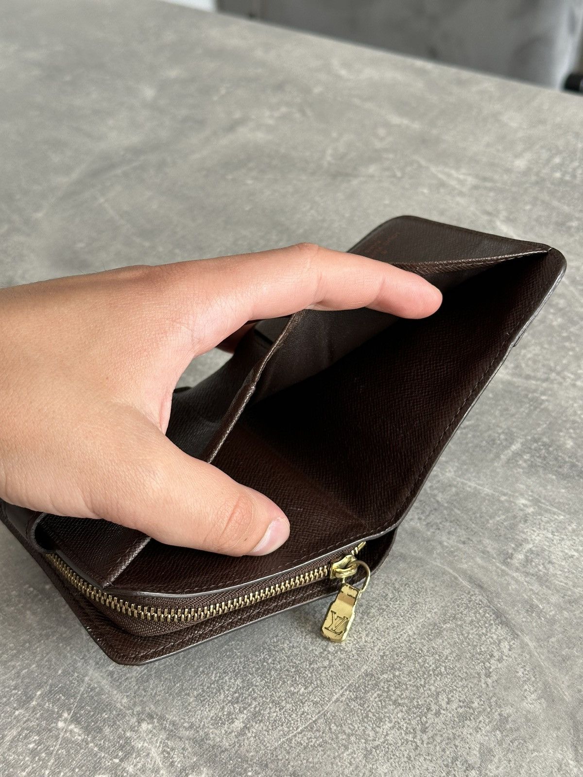 Louis Vuitton Louis Vuitton Threefold Damier Ebene Compact Zippy Wallet Size ONE SIZE - 14 Thumbnail