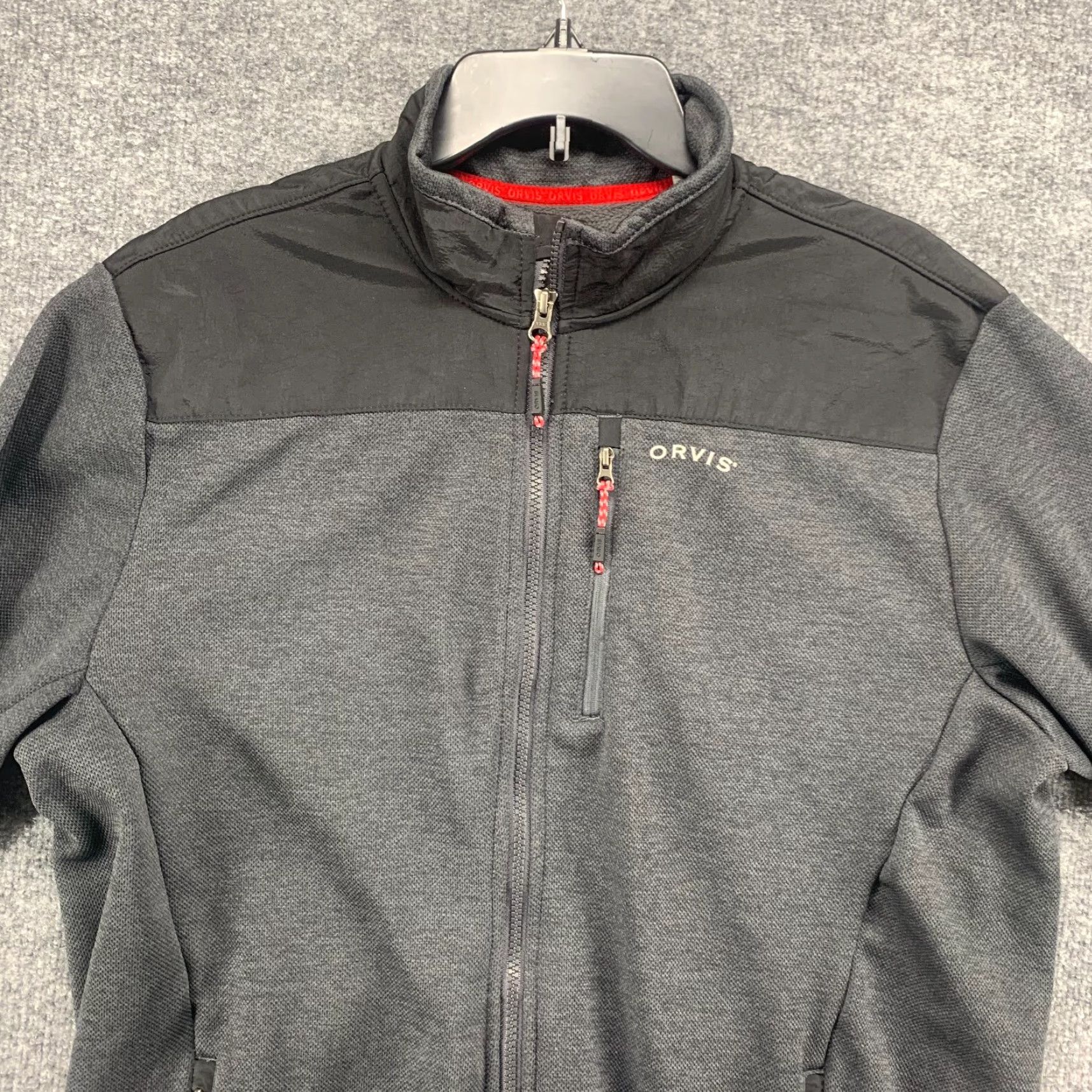Orvis Orvis Jacket Mens Large L Gray Classic Collection Fleece Lined Pocket Active Size US L / EU 52-54 / 3 - 3 Thumbnail