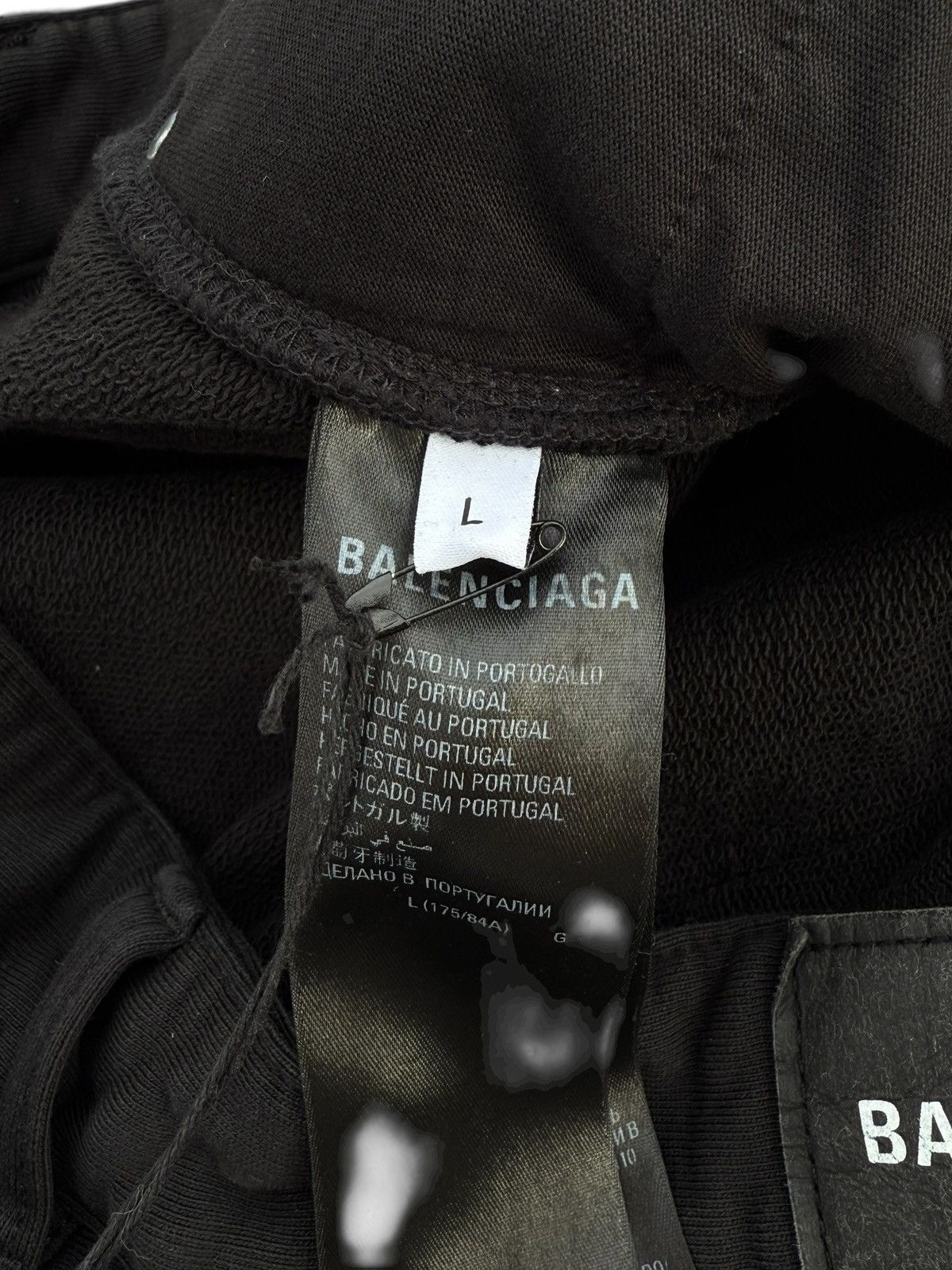 Balenciaga Balenciaga hybrid black pants Size US 33 - 10 Thumbnail