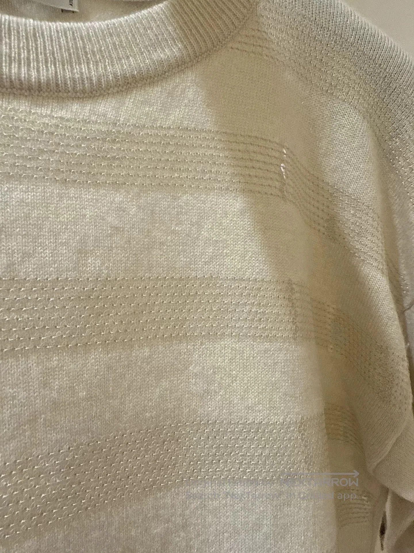 Brunello Cucinelli Brunello Cucinelli Oatmeal Sequin Sweater S. Size US S / EU 44-46 / 1 - 5 Thumbnail