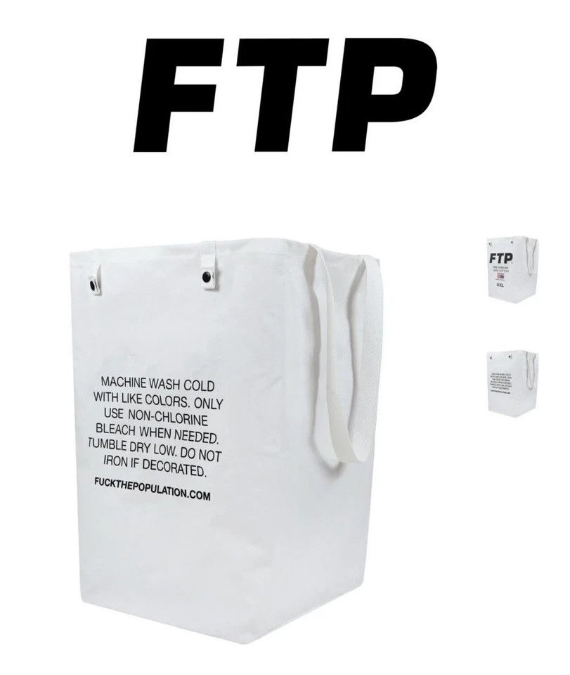 Fuck The Population Laundry Basket Size ONE SIZE - 3 Thumbnail