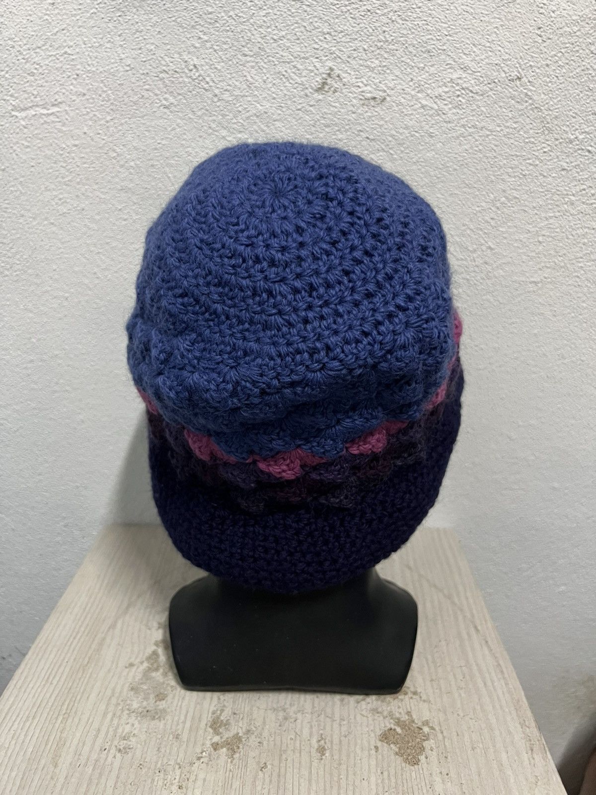 Vintage Vintage Knit Handmade Beanie Hat Size ONE SIZE - 5 Thumbnail